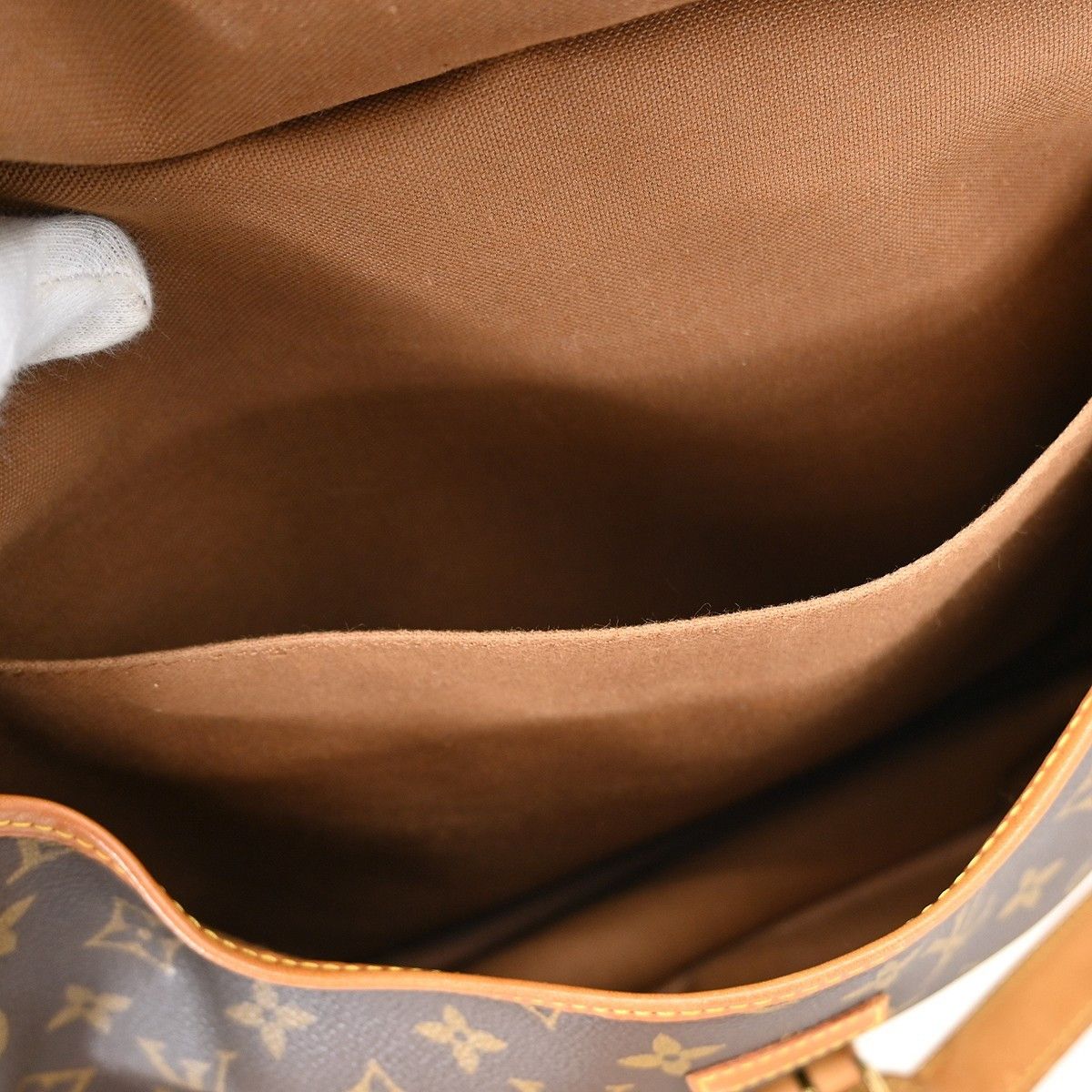 Louis Vuitton Louis Vuitton Saumur Handbag Monogram Canvas Size ONE SIZE - 11 Thumbnail