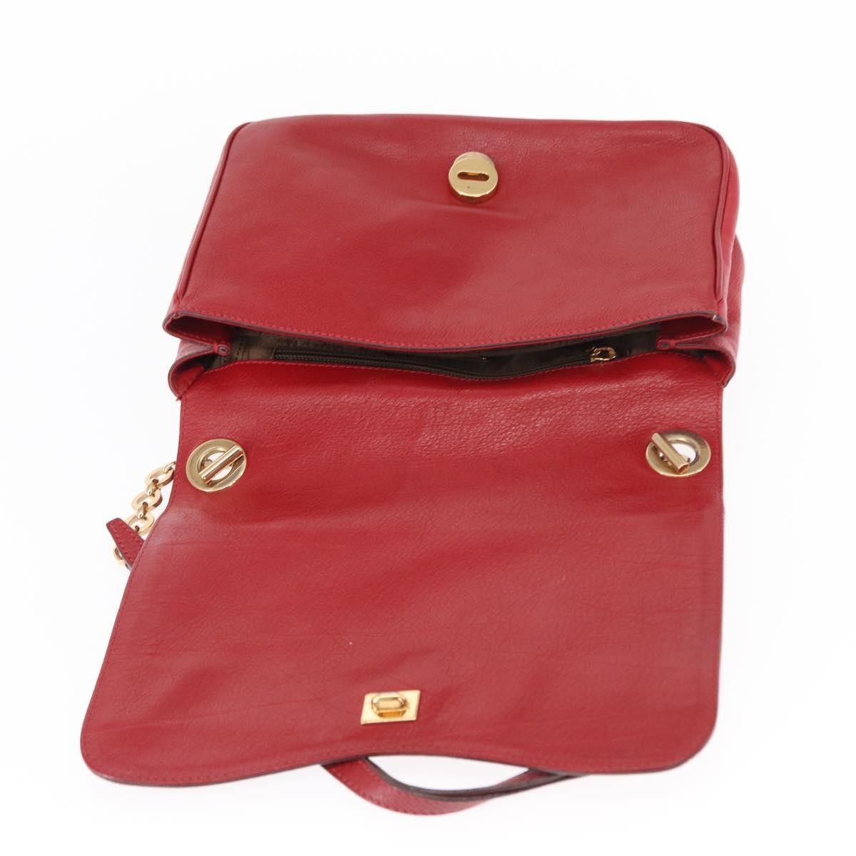 Salvatore Ferragamo Salvatore Ferragamo Gancini Shoulder Bag Leather Size ONE SIZE - 19 Thumbnail