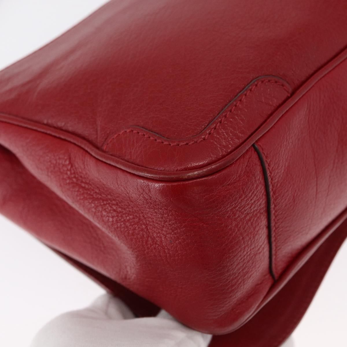 Salvatore Ferragamo Salvatore Ferragamo Gancini Shoulder Bag Leather Size ONE SIZE - 11 Thumbnail
