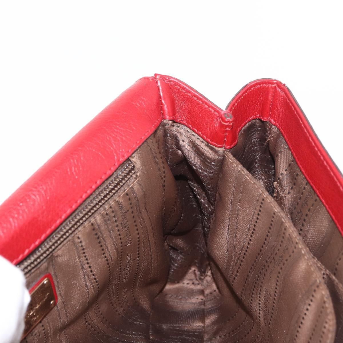 Salvatore Ferragamo Salvatore Ferragamo Gancini Shoulder Bag Leather Size ONE SIZE - 20 Thumbnail