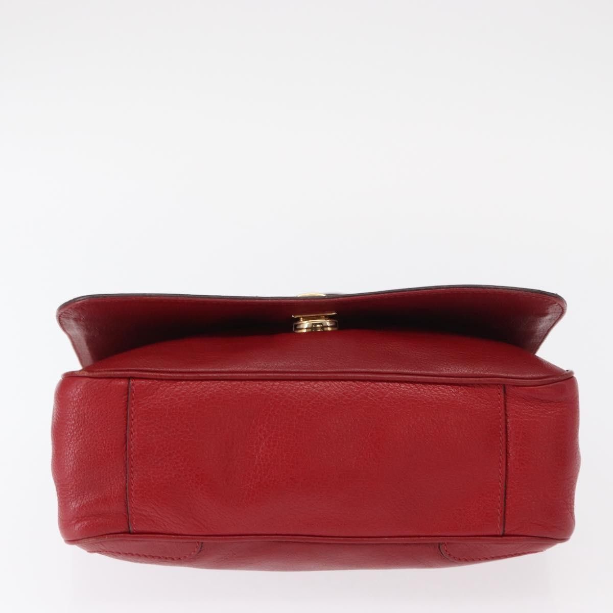 Salvatore Ferragamo Salvatore Ferragamo Gancini Shoulder Bag Leather Size ONE SIZE - 15 Thumbnail