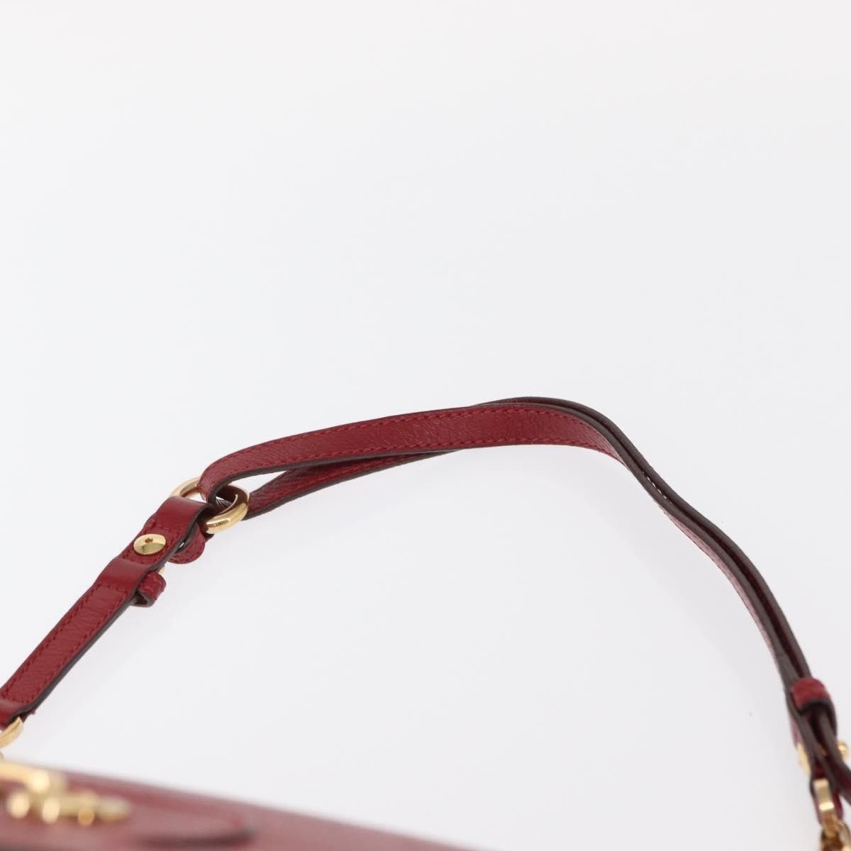 Salvatore Ferragamo Salvatore Ferragamo Gancini Shoulder Bag Leather Size ONE SIZE - 17 Thumbnail