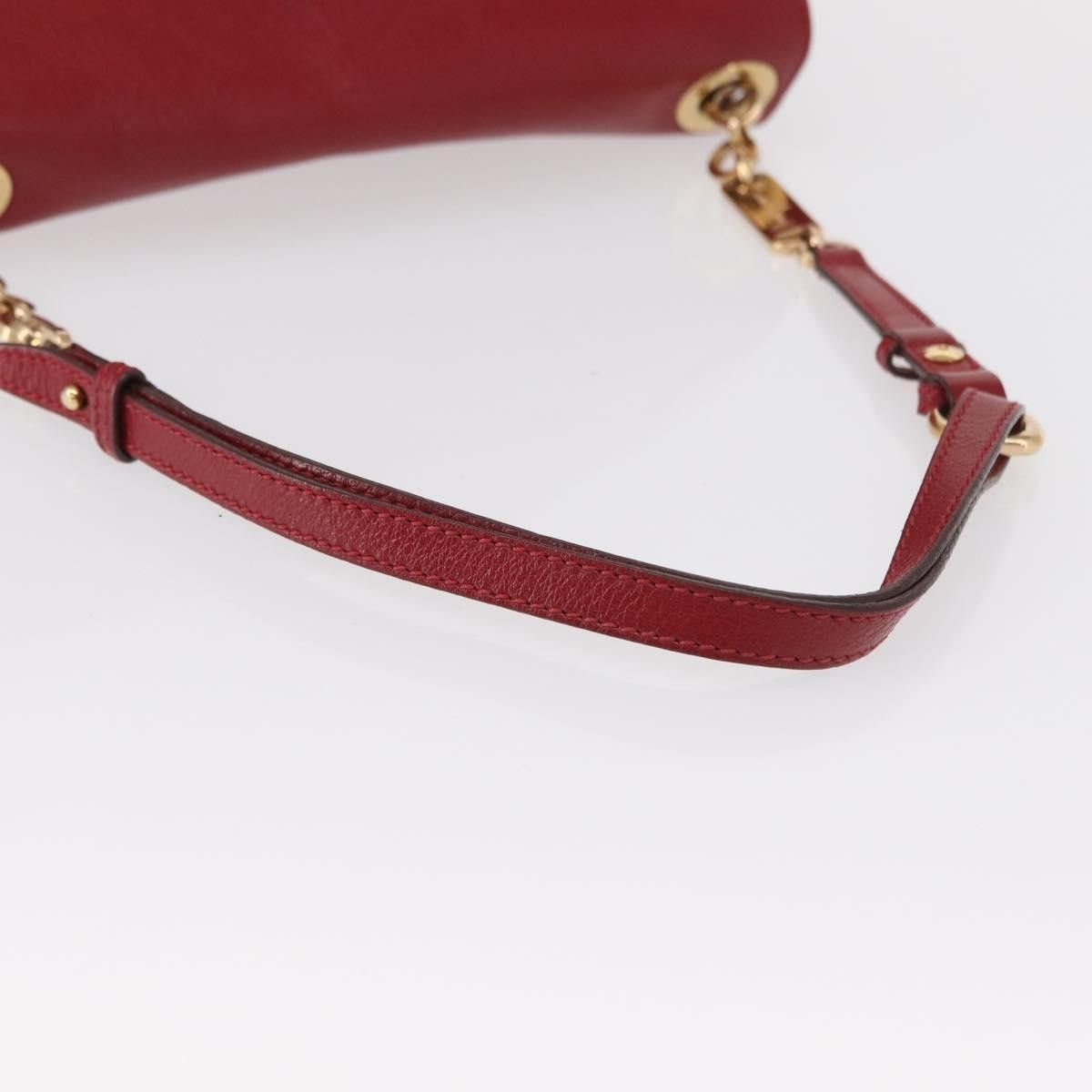 Salvatore Ferragamo Salvatore Ferragamo Gancini Shoulder Bag Leather Size ONE SIZE - 8 Thumbnail