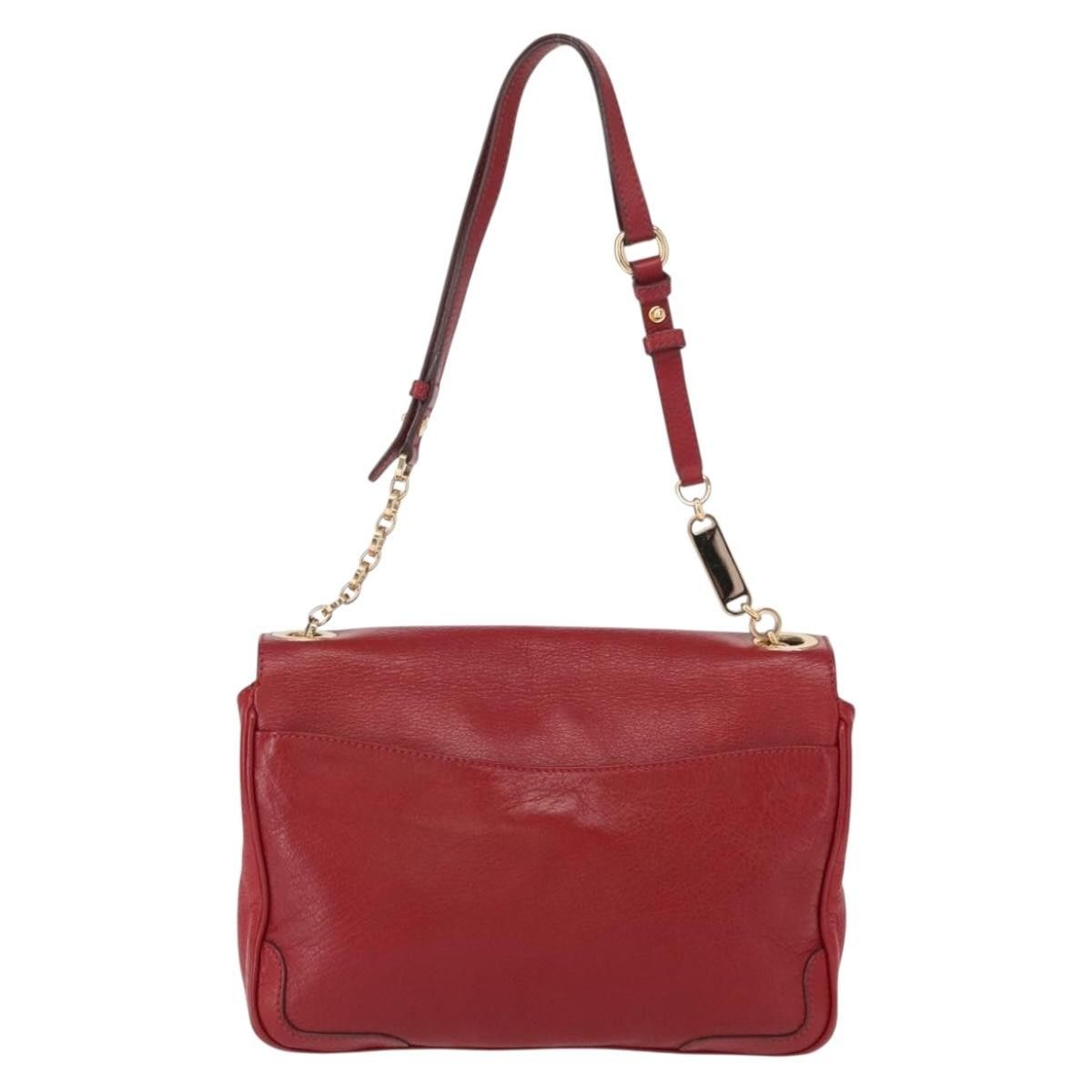 Salvatore Ferragamo Salvatore Ferragamo Gancini Shoulder Bag Leather Size ONE SIZE - 2 Thumbnail