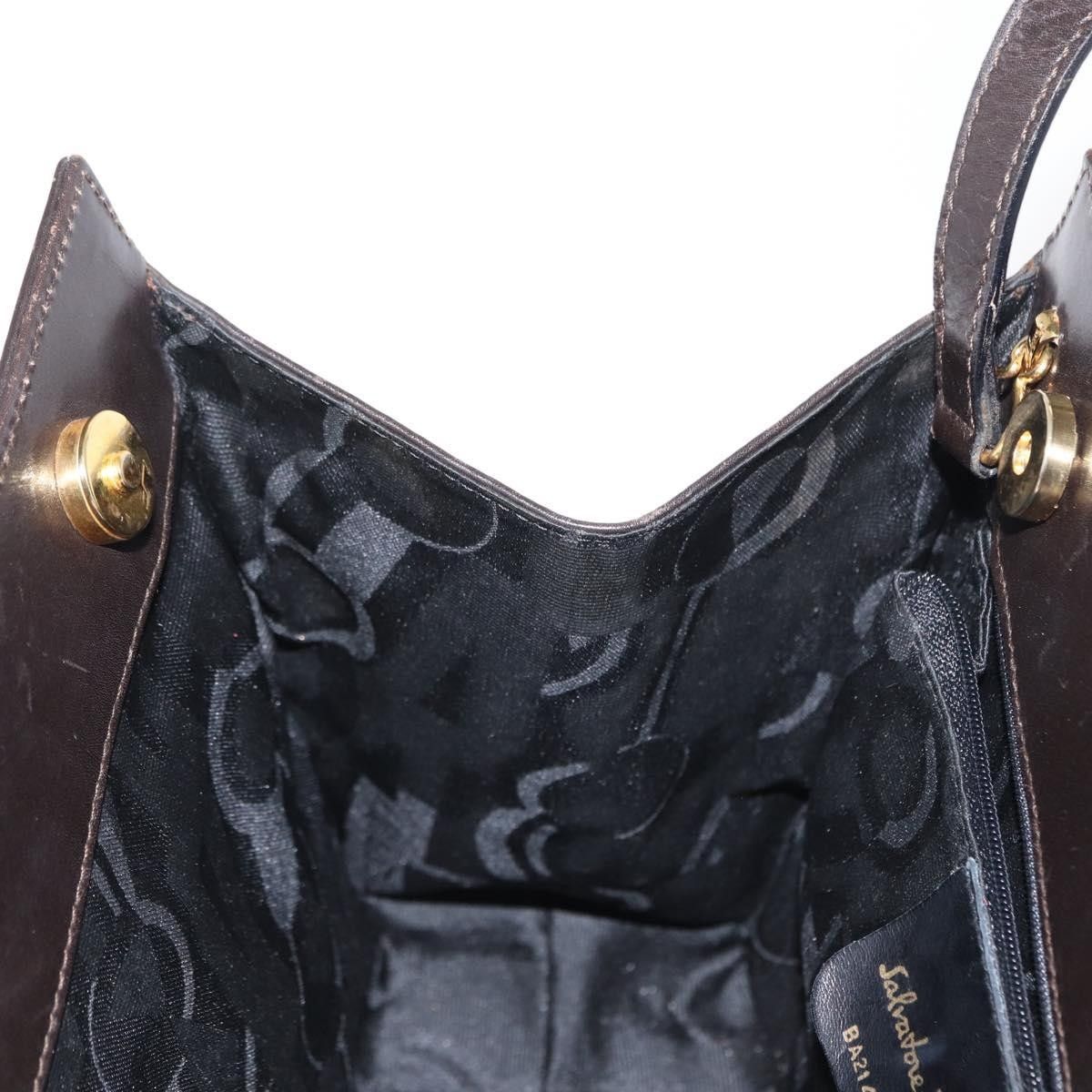 Salvatore Ferragamo Salvatore Ferragamo Convertible Vara Bow Tote Leather Size ONE SIZE - 20 Thumbnail