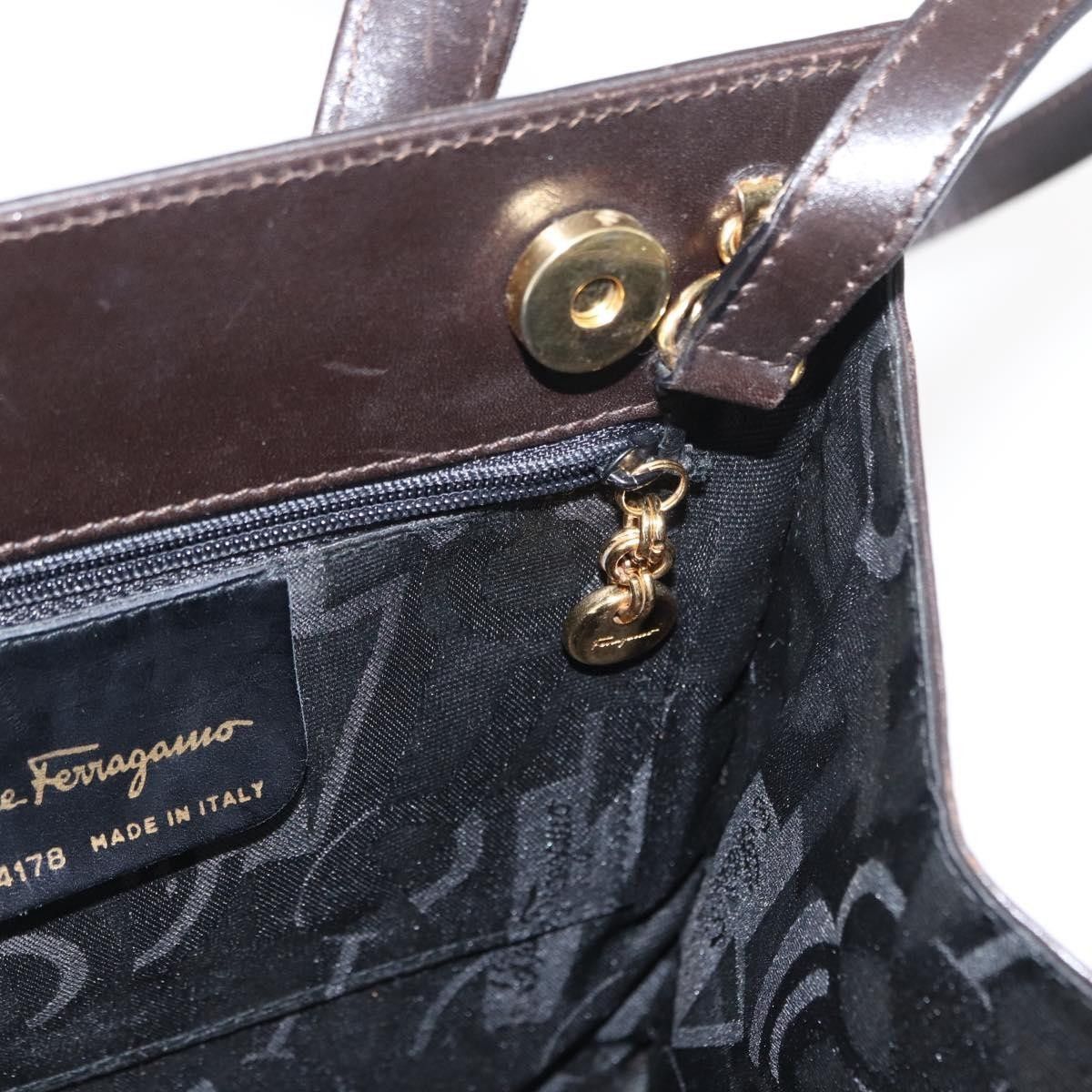 Salvatore Ferragamo Salvatore Ferragamo Convertible Vara Bow Tote Leather Size ONE SIZE - 22 Thumbnail