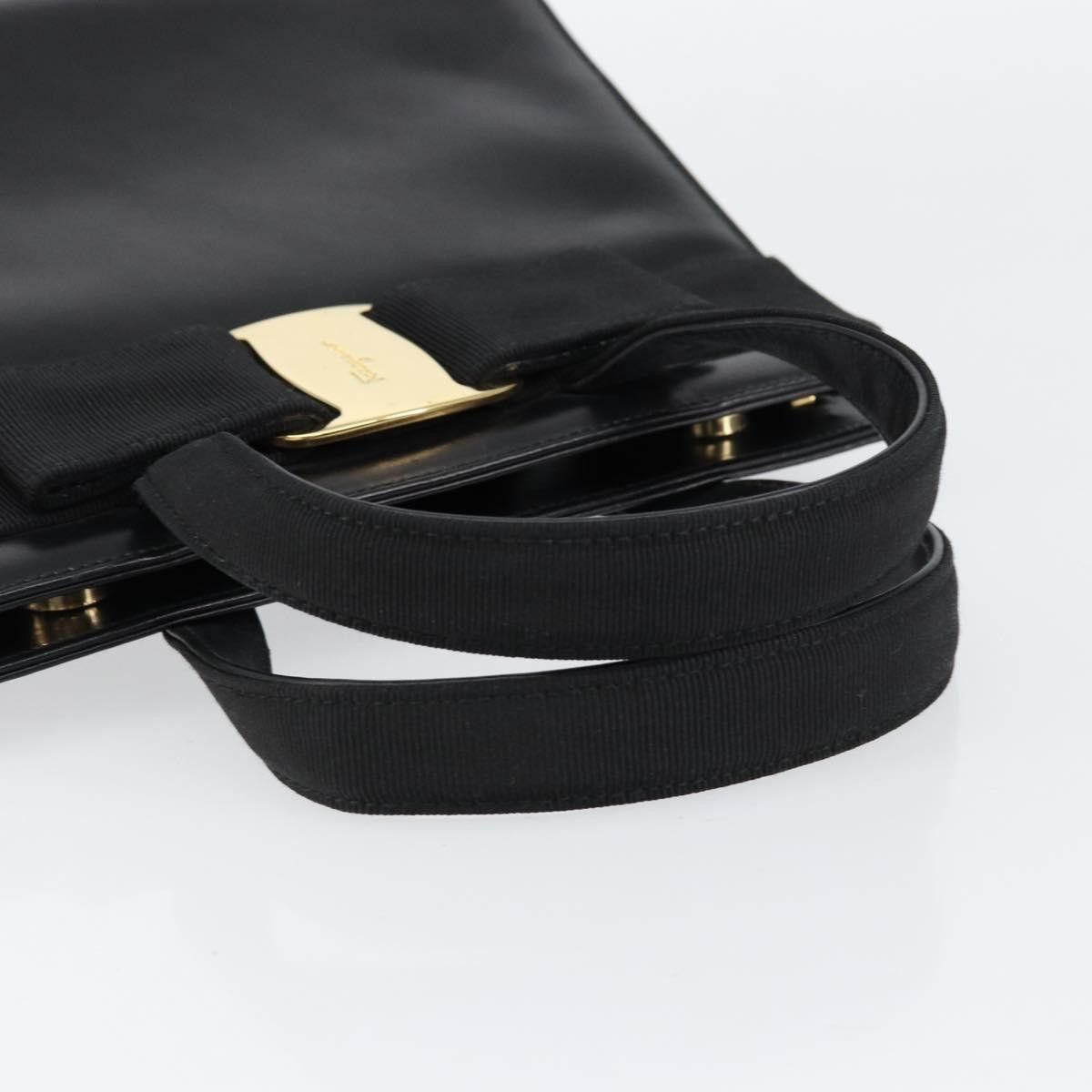 Salvatore Ferragamo Salvatore Ferragamo Convertible Vara Bow Tote Leather Size ONE SIZE - 7 Thumbnail