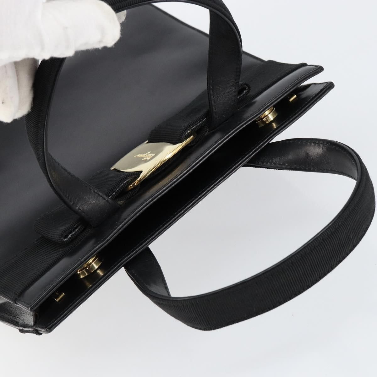 Salvatore Ferragamo Salvatore Ferragamo Convertible Vara Bow Tote Leather Size ONE SIZE - 13 Thumbnail