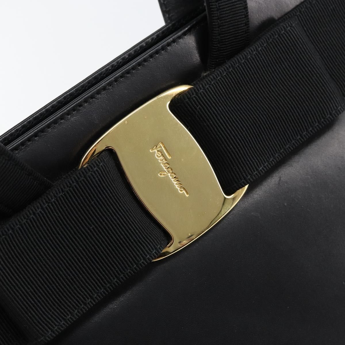 Salvatore Ferragamo Salvatore Ferragamo Convertible Vara Bow Tote Leather Size ONE SIZE - 16 Thumbnail
