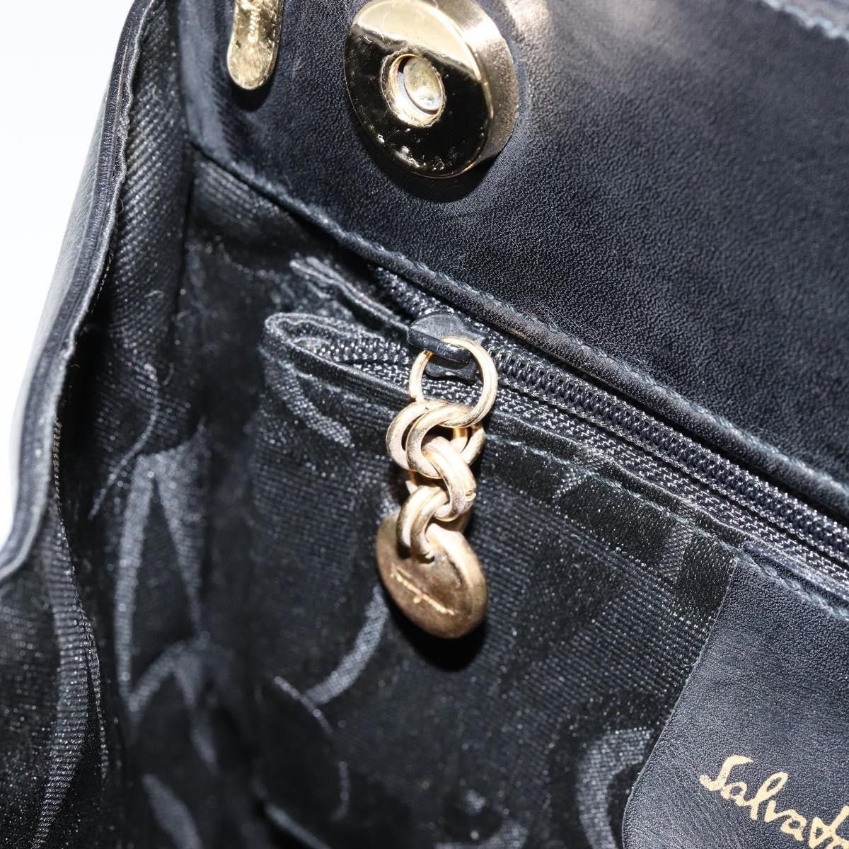 Salvatore Ferragamo Salvatore Ferragamo Convertible Vara Bow Tote Leather Size ONE SIZE - 19 Thumbnail