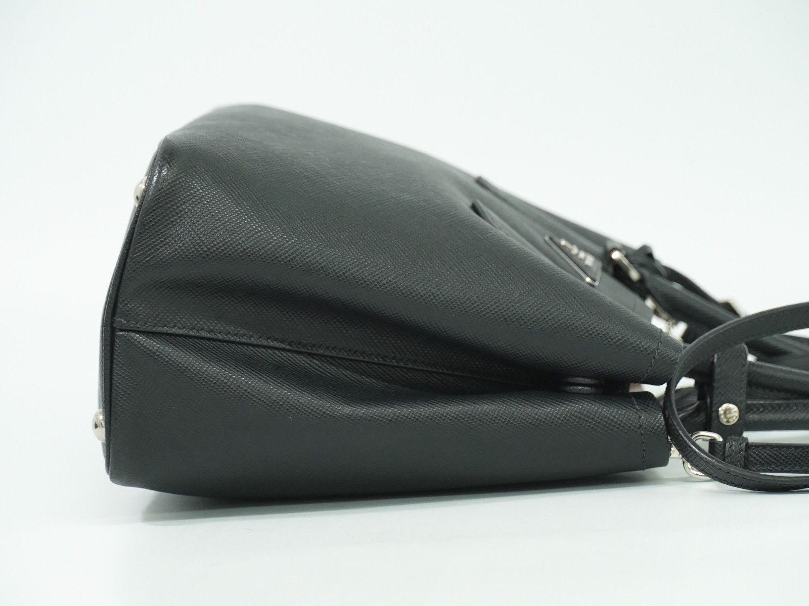 Prada Prada Cuir Double Tote Saffiano Leather Size ONE SIZE - 3 Thumbnail