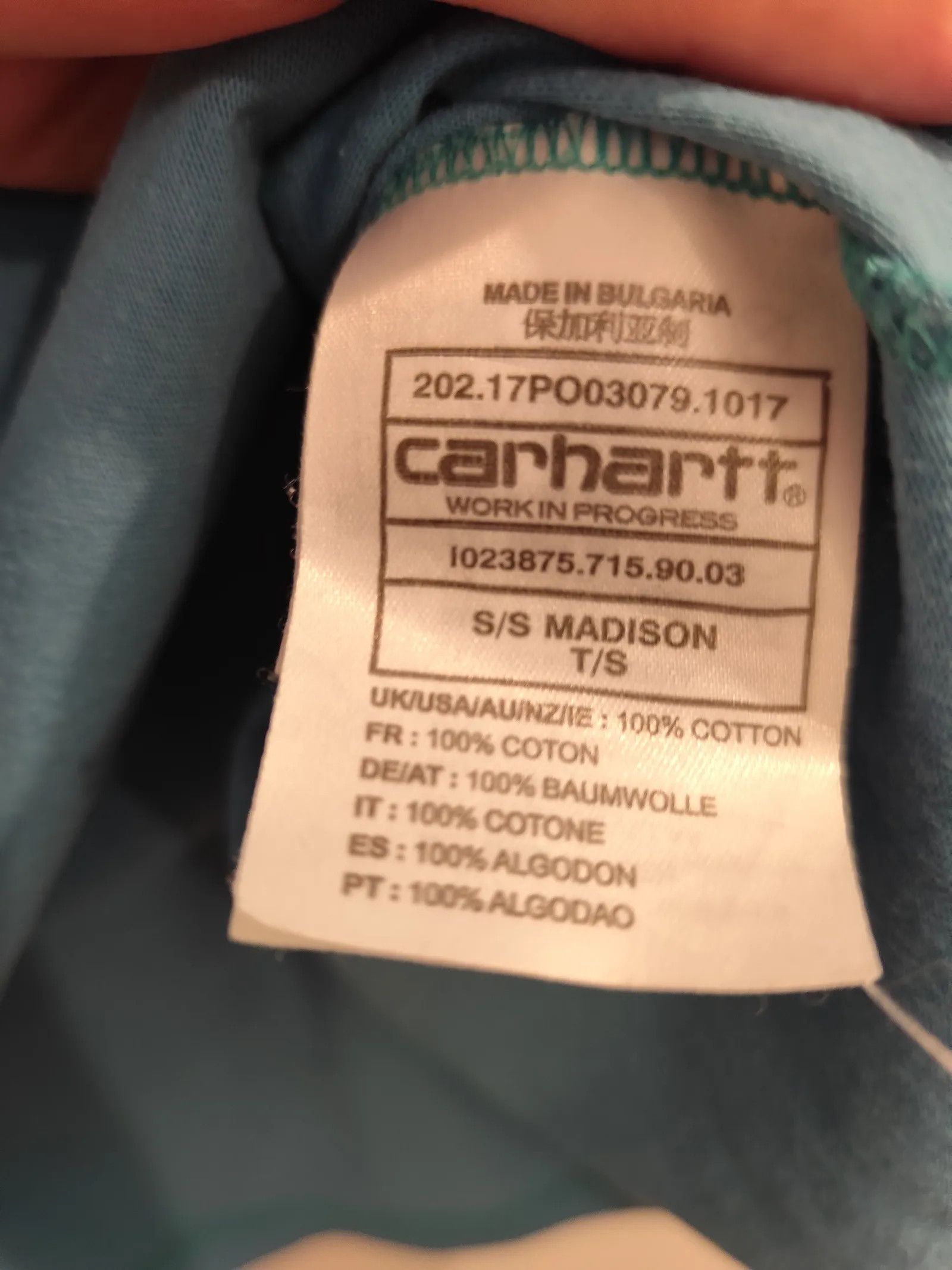 Carhartt Carhartt Madison T-shirt Size US M / EU 48-50 / 2 - 3 Thumbnail