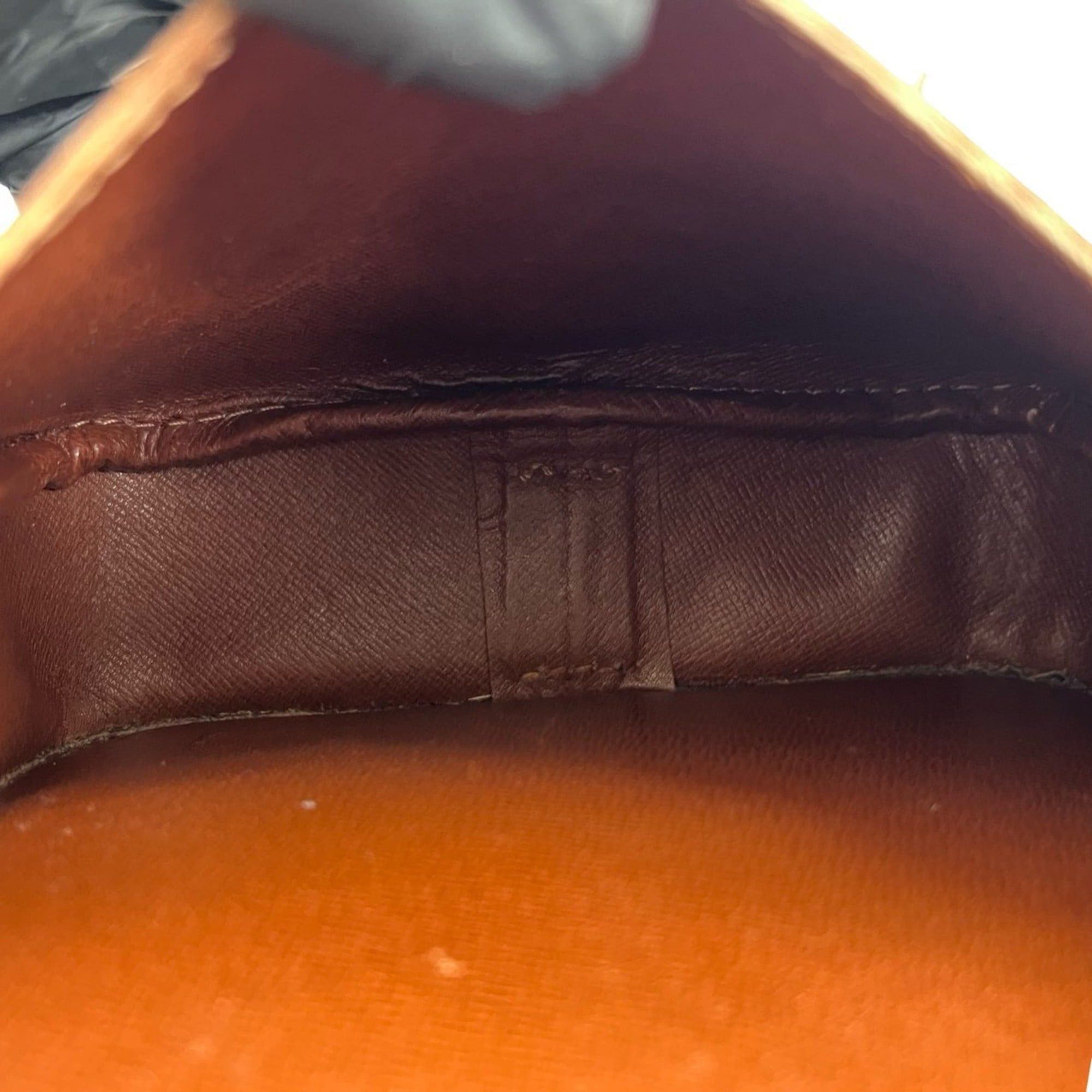 Louis Vuitton LOUIS VUITTON Culteciel PM Monogram Leather Shoulder Bag/Pochette Brown 307-8 Size ONE SIZE - 9 Thumbnail