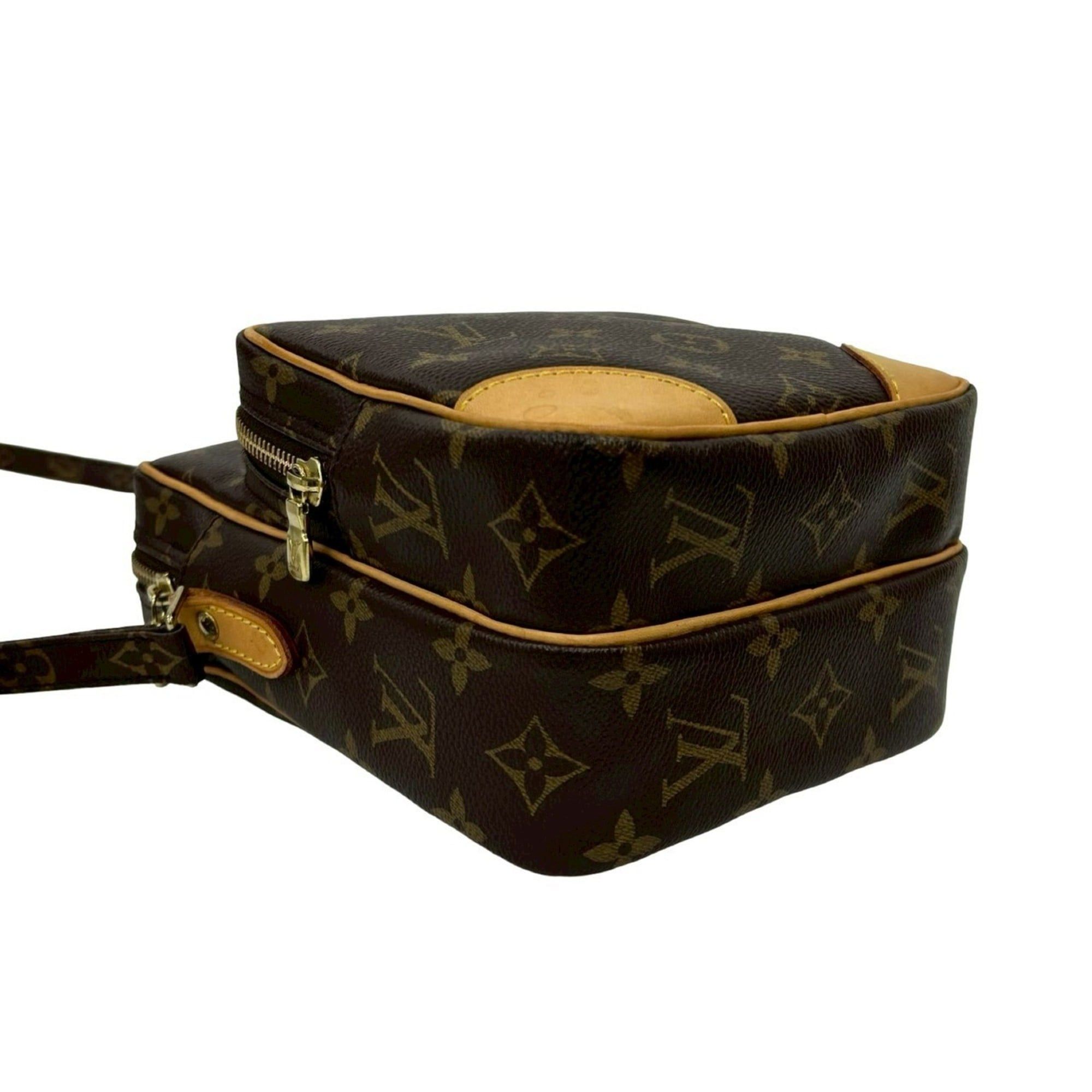 Louis Vuitton LOUIS VUITTON Amazon Monogram Leather Shoulder Bag/Pochette Brown 14638 Size ONE SIZE - 7 Thumbnail