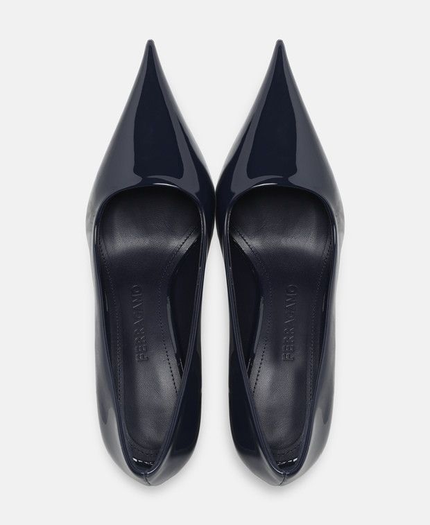 Salvatore Ferragamo Viola Wedge pumps Size US 5.5 / IT 35.5 - 3 Thumbnail