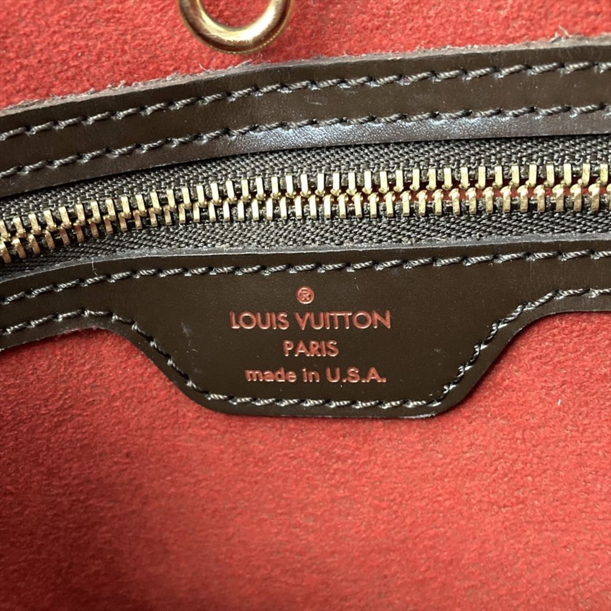 Louis Vuitton Louis Vuitton Hampstead PM Handbag Damier Ebene N51205 Brown SD1019 Size ONE SIZE - 10 Thumbnail