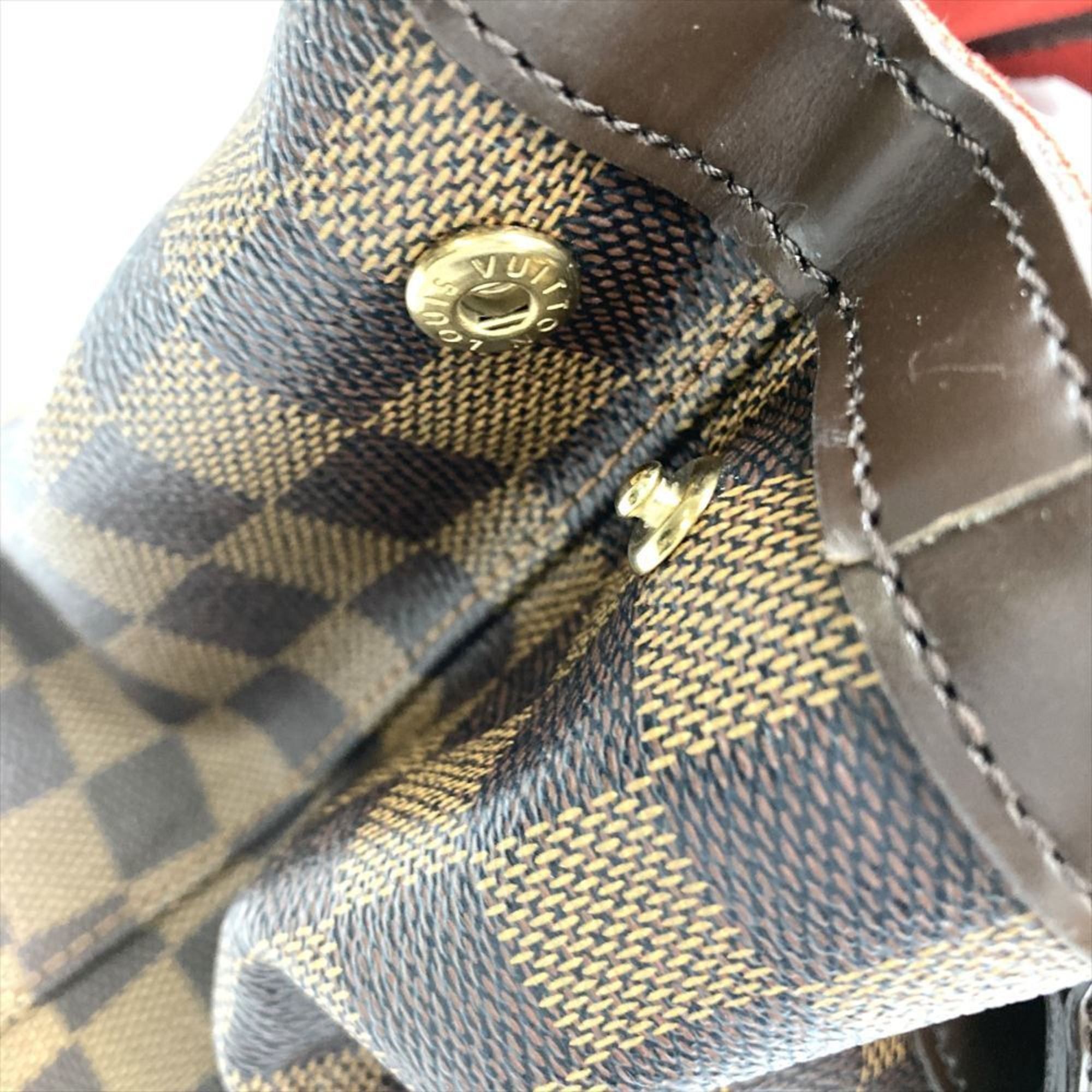 Louis Vuitton Louis Vuitton Hampstead PM Handbag Damier Ebene N51205 Brown SD1019 Size ONE SIZE - 9 Thumbnail