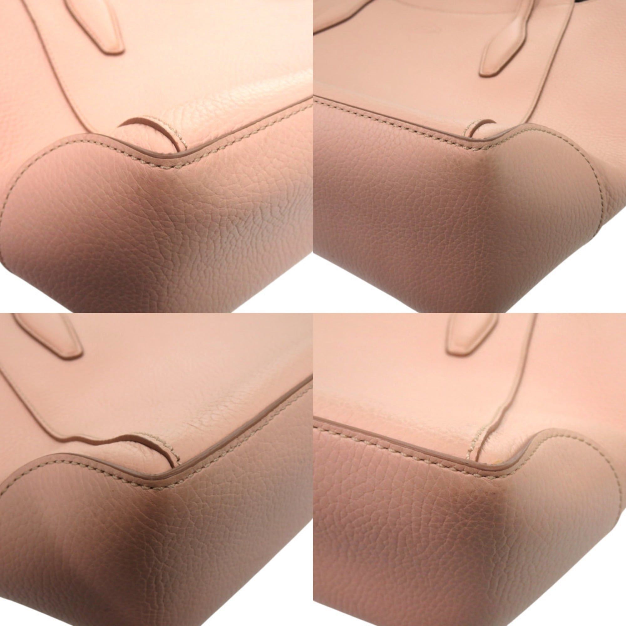 Tod's Tod's XBWA0SA0200 Leather Pink Tote Bag 0620 TOD'S Size ONE SIZE - 5 Thumbnail