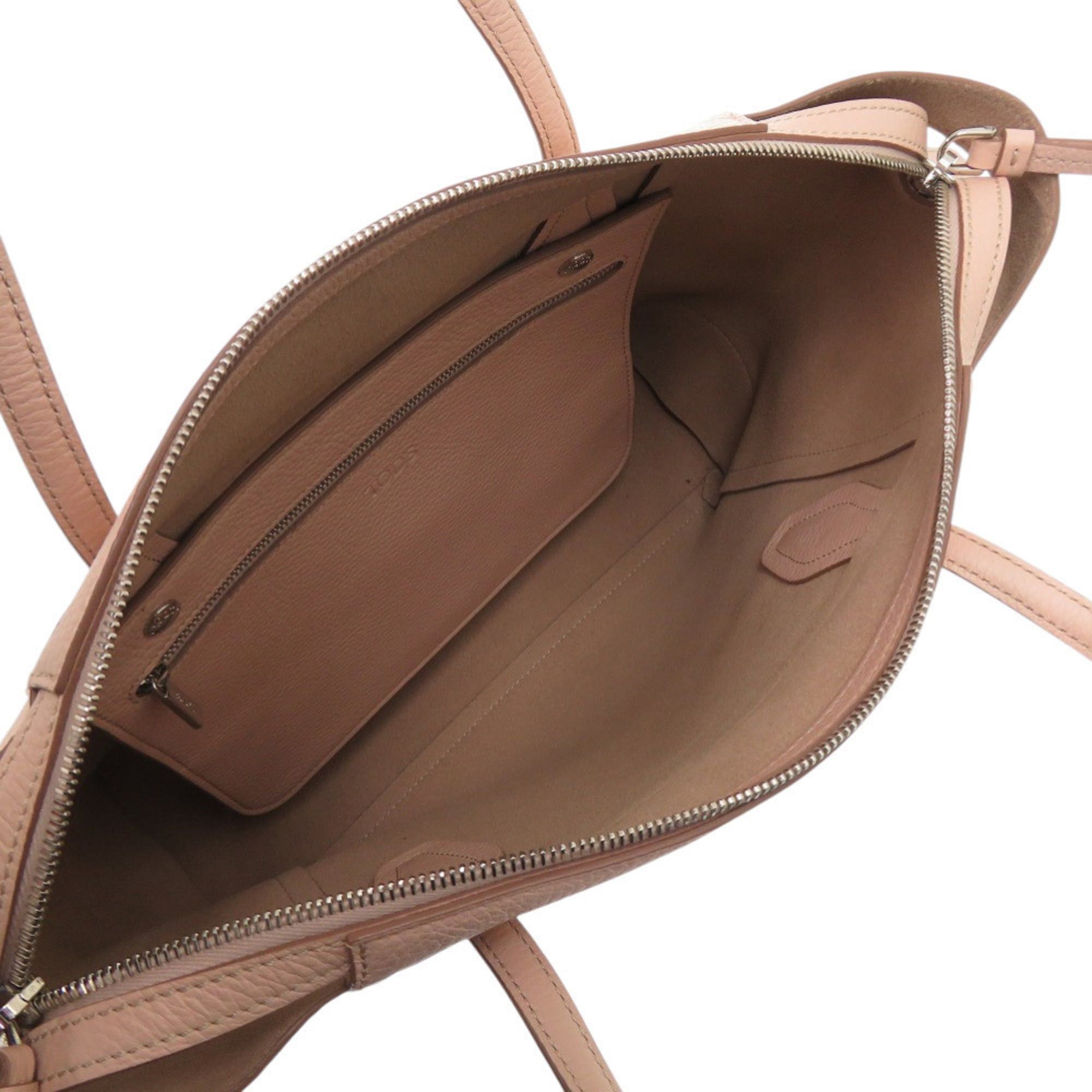 Tod's Tod's XBWA0SA0200 Leather Pink Tote Bag 0620 TOD'S Size ONE SIZE - 7 Thumbnail