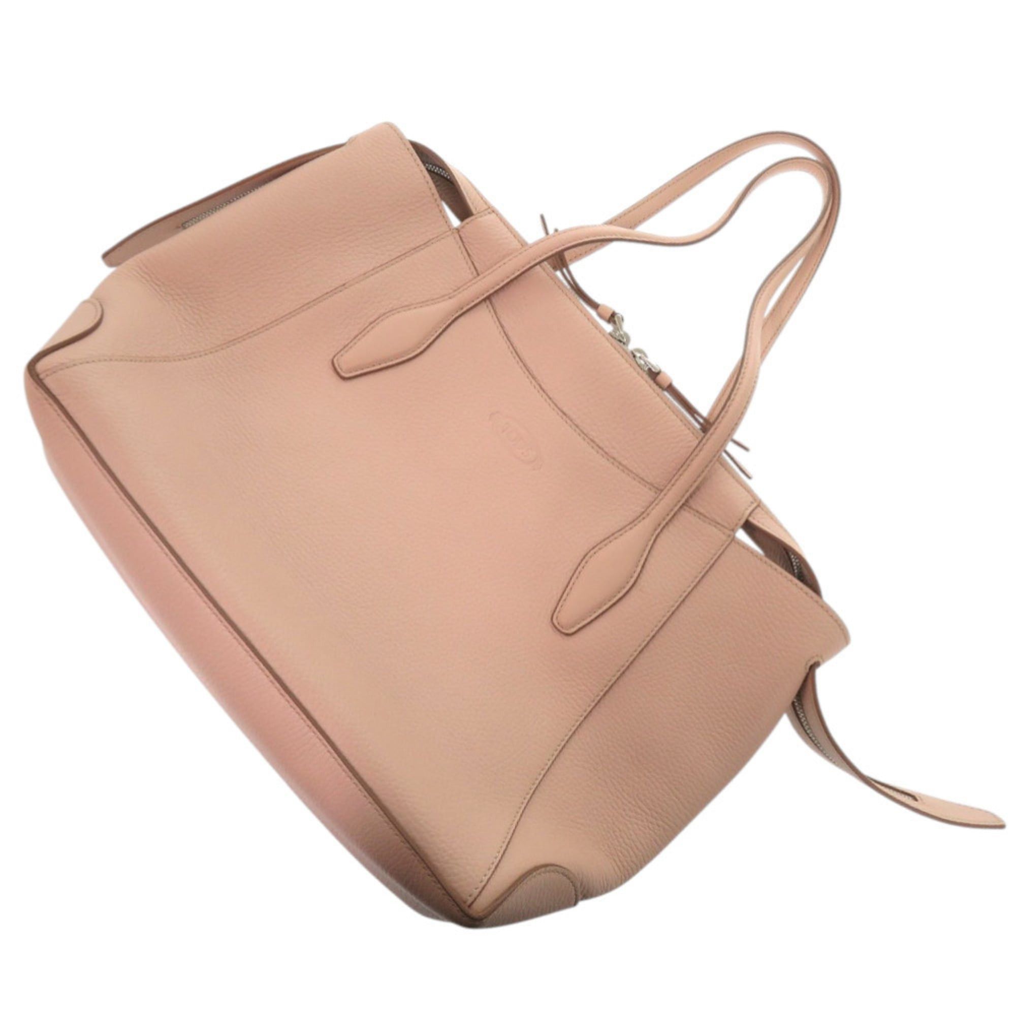 Tod's Tod's XBWA0SA0200 Leather Pink Tote Bag 0620 TOD'S Size ONE SIZE - 4 Thumbnail