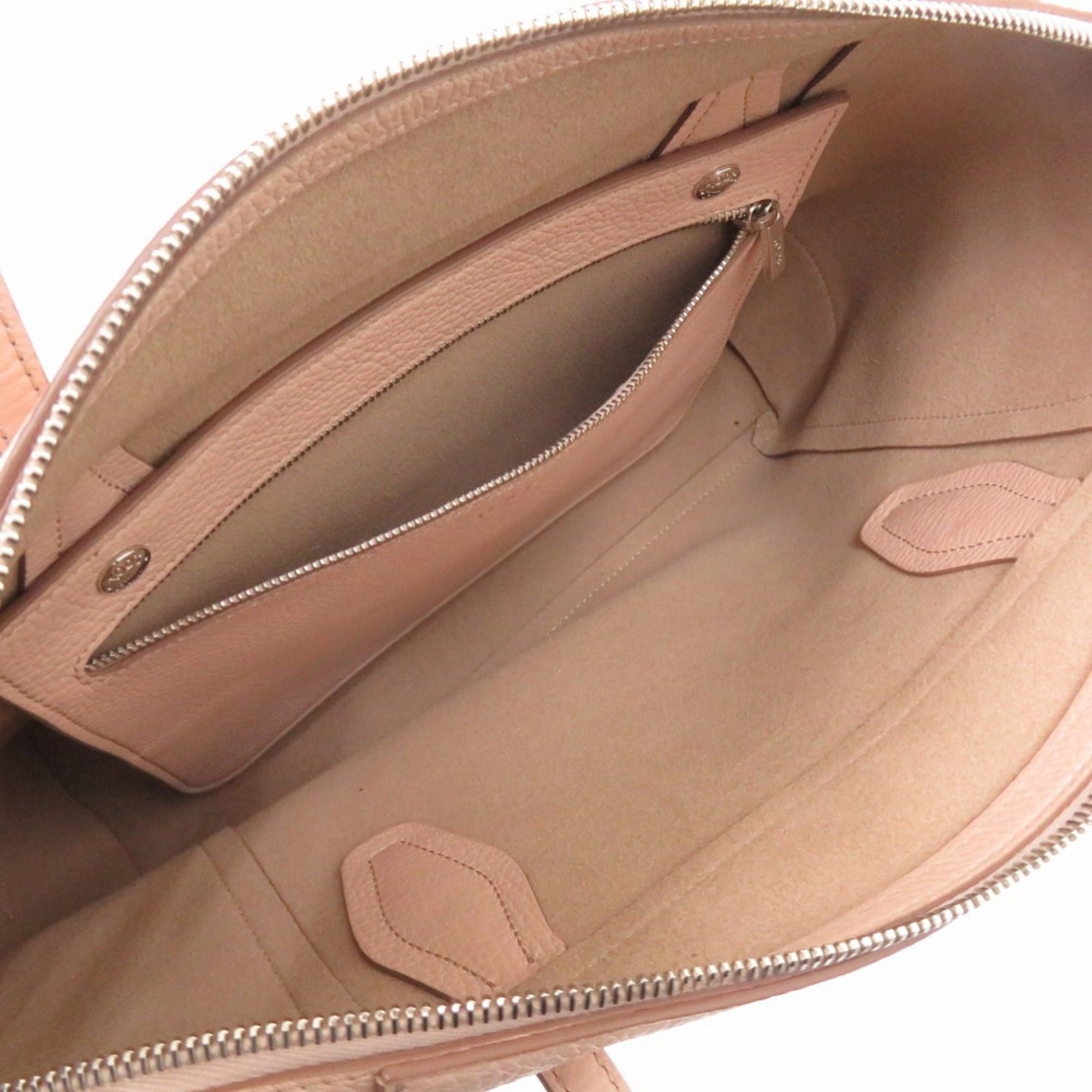 Tod's Tod's XBWA0SA0200 Leather Pink Tote Bag 0620 TOD'S Size ONE SIZE - 6 Thumbnail