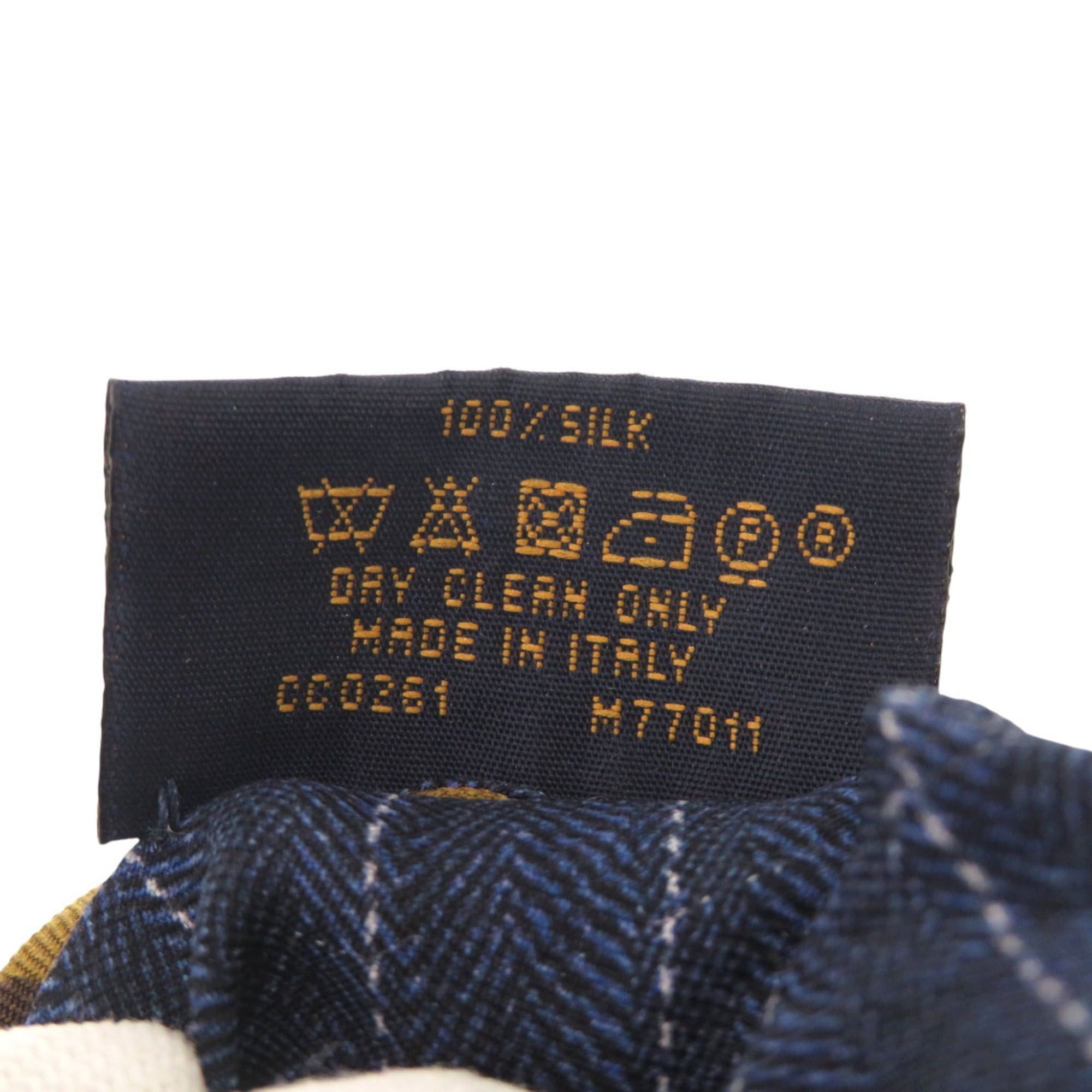 Louis Vuitton Louis Vuitton Scrunchie Be Mindful M77011 Monogram Silk Brown 1039 LOUIS VUITTON Size ONE SIZE - 5 Thumbnail