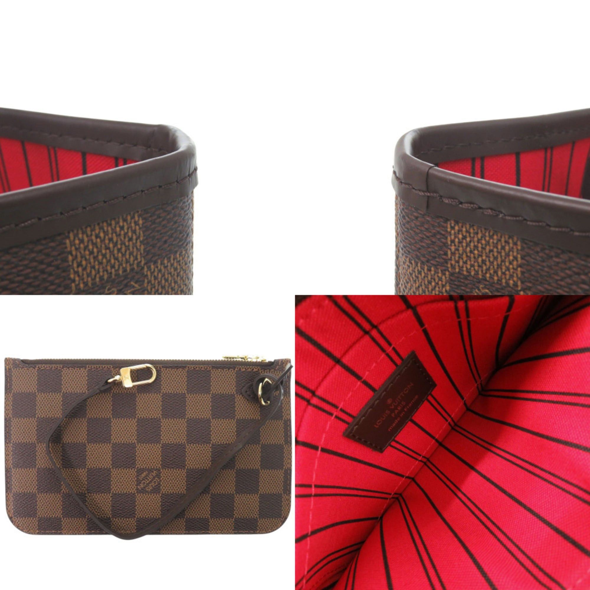 Louis Vuitton Like new Louis Vuitton Neverfull PM Damier Cerise N40600 Tote Bag 0846 LOUIS VUITTON Size ONE SIZE - 10 Thumbnail