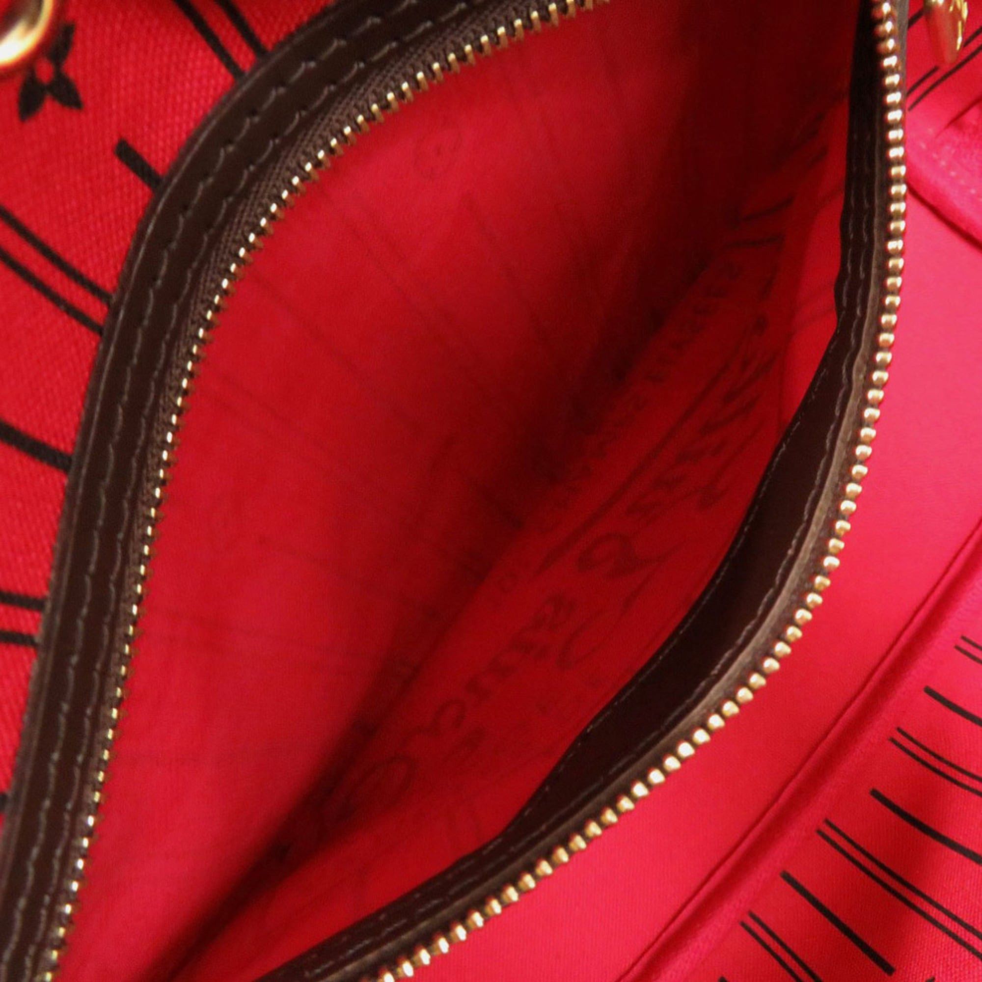 Louis Vuitton Like new Louis Vuitton Neverfull PM Damier Cerise Tote Bag N41359 1217 LOUIS VUITTON Size ONE SIZE - 6 Thumbnail
