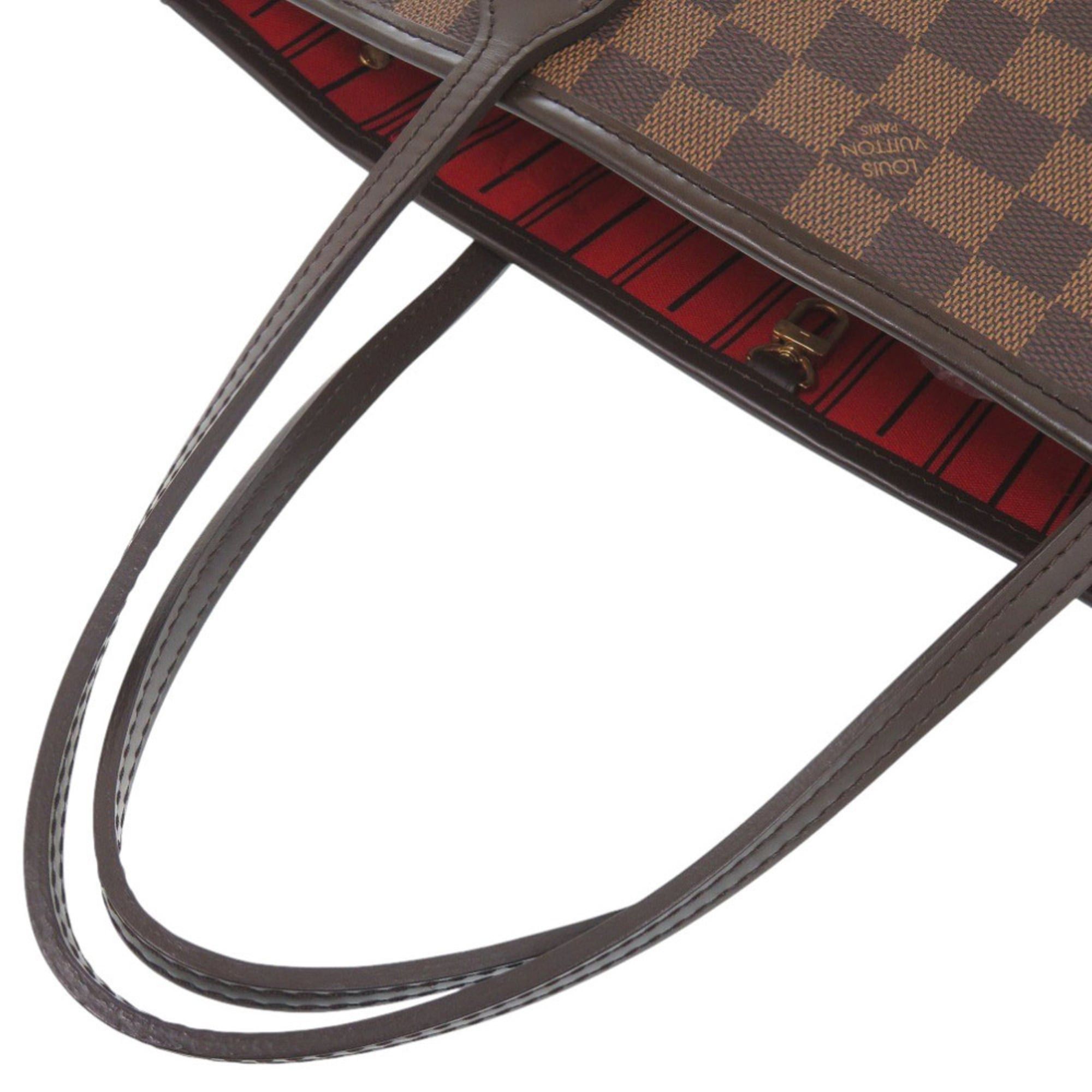 Louis Vuitton Like new Louis Vuitton Neverfull PM Damier Cerise Tote Bag N41359 1217 LOUIS VUITTON Size ONE SIZE - 7 Thumbnail