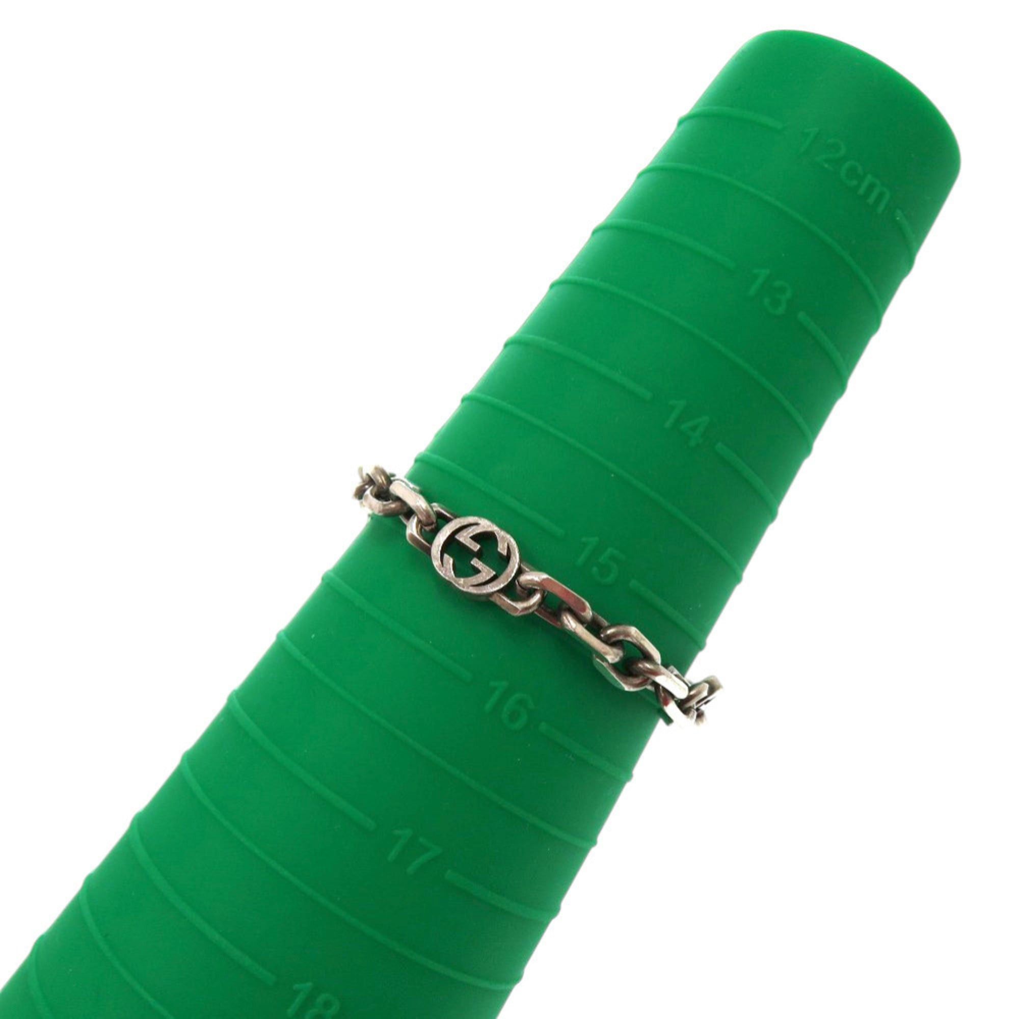Gucci Gucci Interlocking Chain Bracelet in 925 Sterling Silver (1081) Size ONE SIZE - 6 Thumbnail