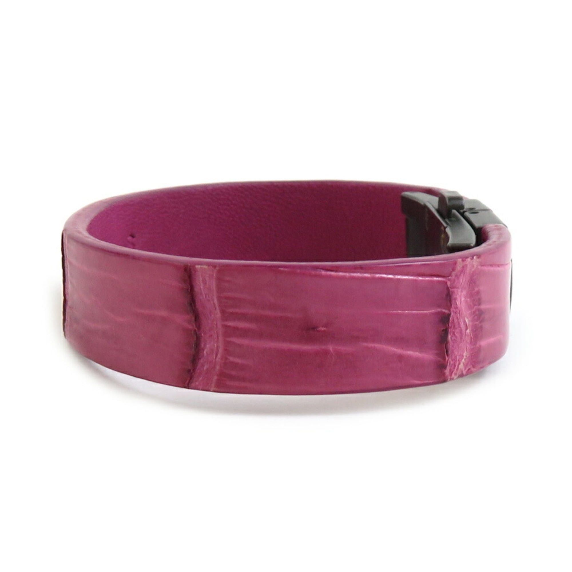 Bottega Veneta Bottega Veneta Bracelet in Pink Purple Leather for Women, 56472a Size ONE SIZE - 2 Thumbnail