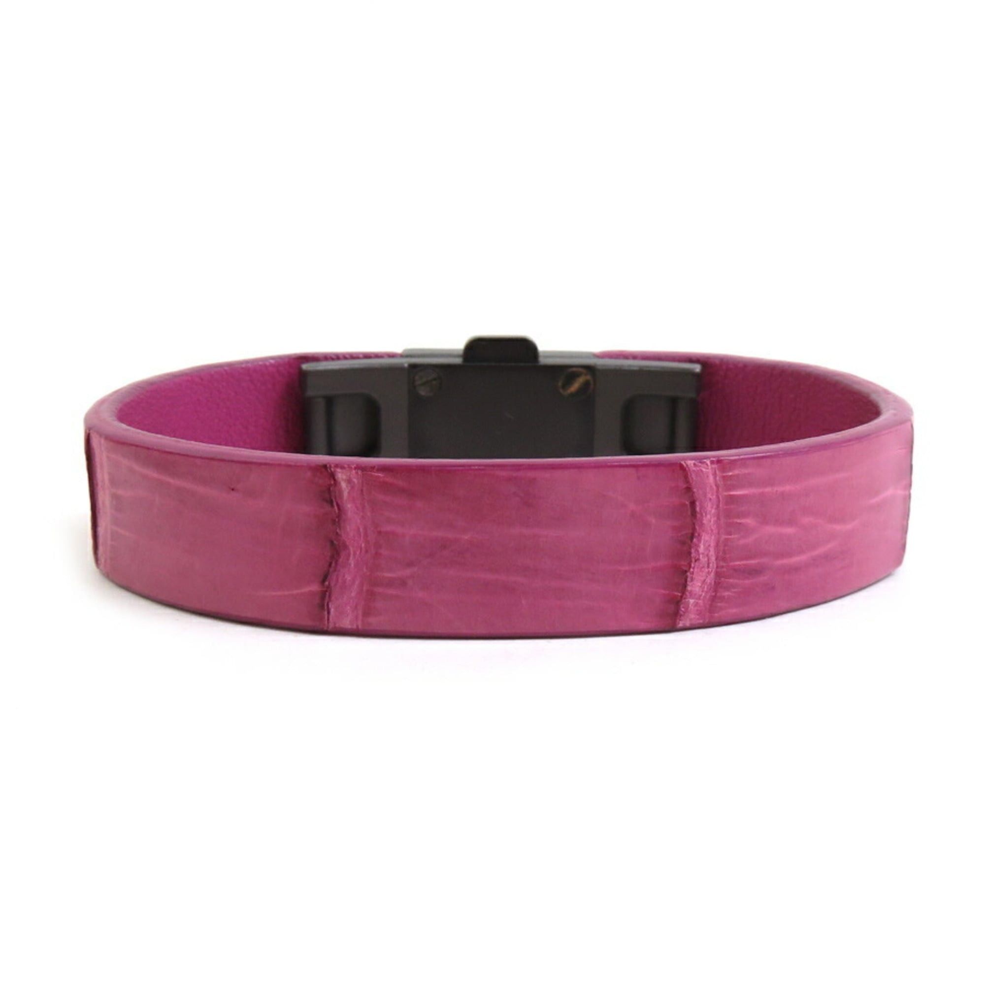 Bottega Veneta Bottega Veneta Bracelet in Pink Purple Leather for Women, 56472a Size ONE SIZE - 3 Thumbnail