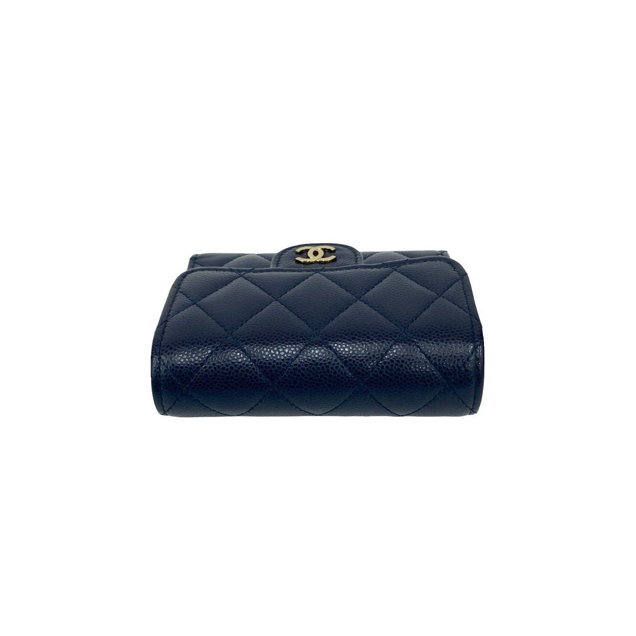 Chanel Chanel Chanel Matelassé Caviar Leather Trifold Wallet Leather Short Wallet DUTY FREE for USA Size ONE SIZE - 4 Thumbnail