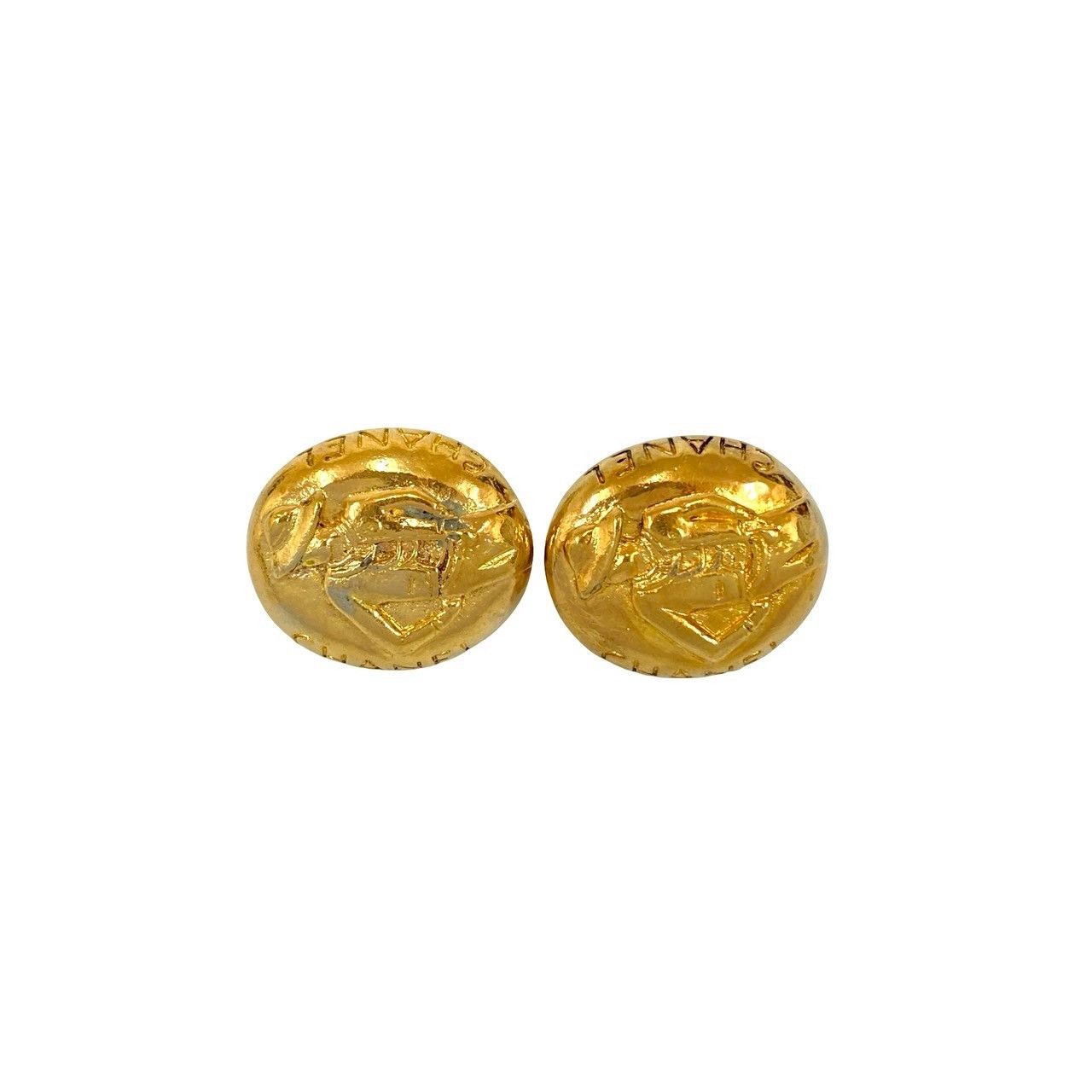 Chanel Chanel Chanel Mademoiselle Earrings Metal Earrings DUTY FREE for USA Size ONE SIZE - 4 Thumbnail
