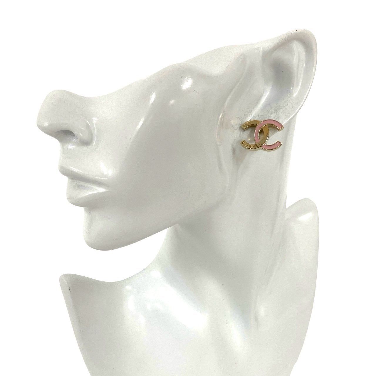 Chanel Chanel Chanel Coco Mark Earrings Metal Earrings DUTY FREE for USA Size ONE SIZE - 2 Thumbnail