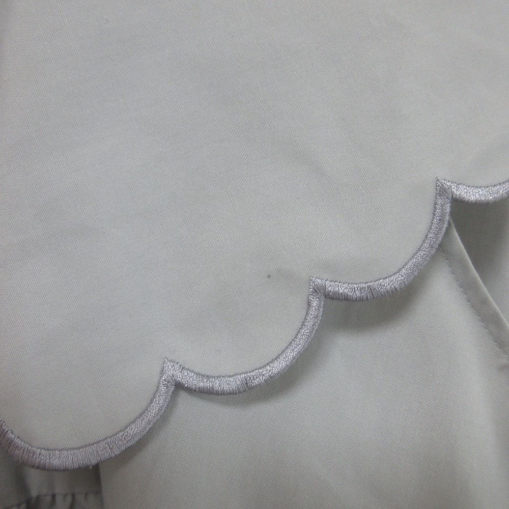 Other Other yori Scallop Collar Tiered Blouse Others Tops YR21-23064SM DUTY FREE for USA Size ONE SIZE - 10 Thumbnail