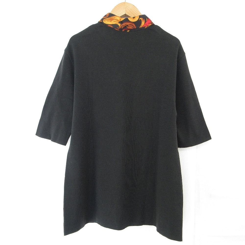 Hermes Hermes Hermès Twillaine Silk Knit Short Sleeve Polo Shirt M Blouse Others Tops DUTY FREE for USA Size ONE SIZE - 2 Thumbnail