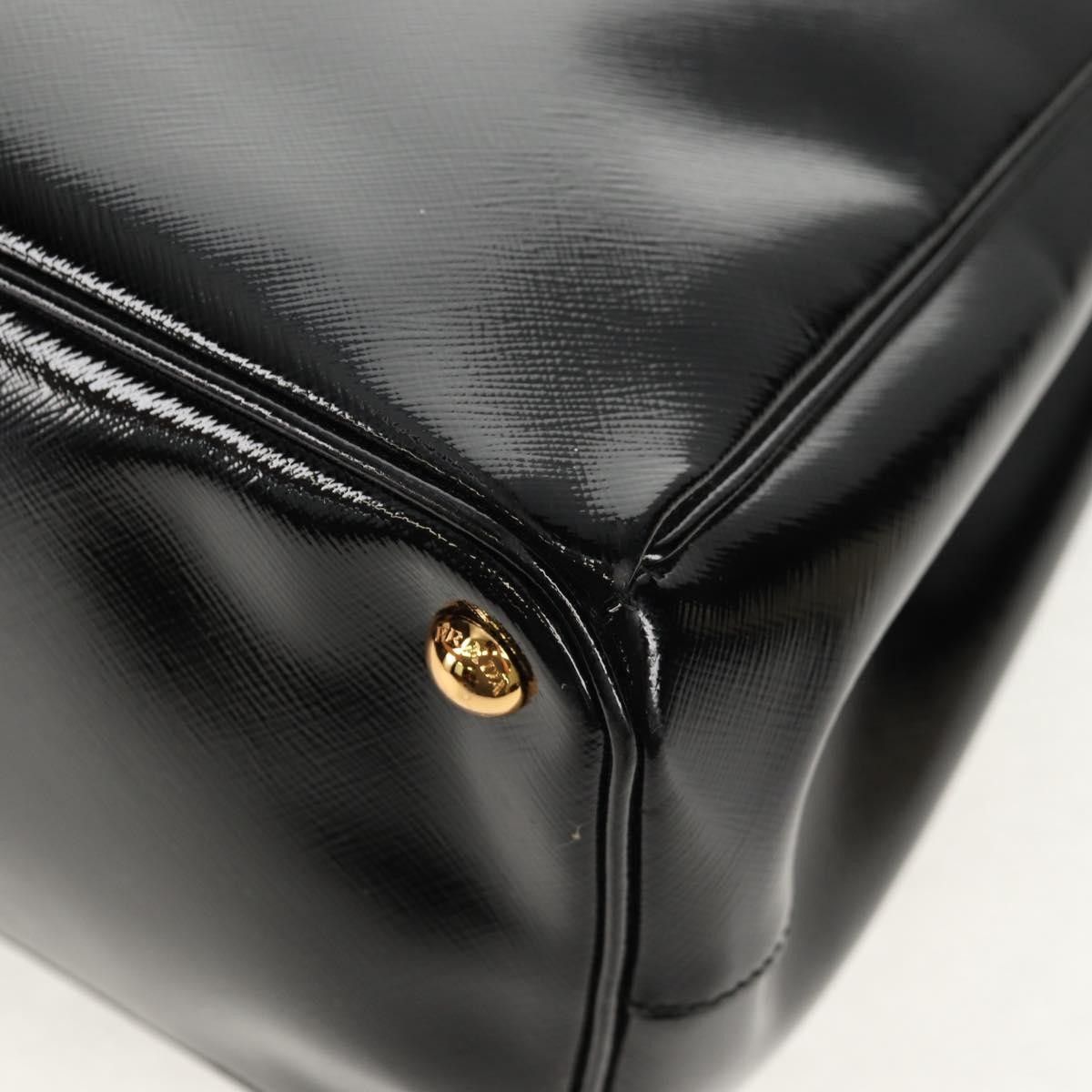 Prada Prada Double Zip Lux Tote Vernice Saffiano Leather Size ONE SIZE - 10 Thumbnail