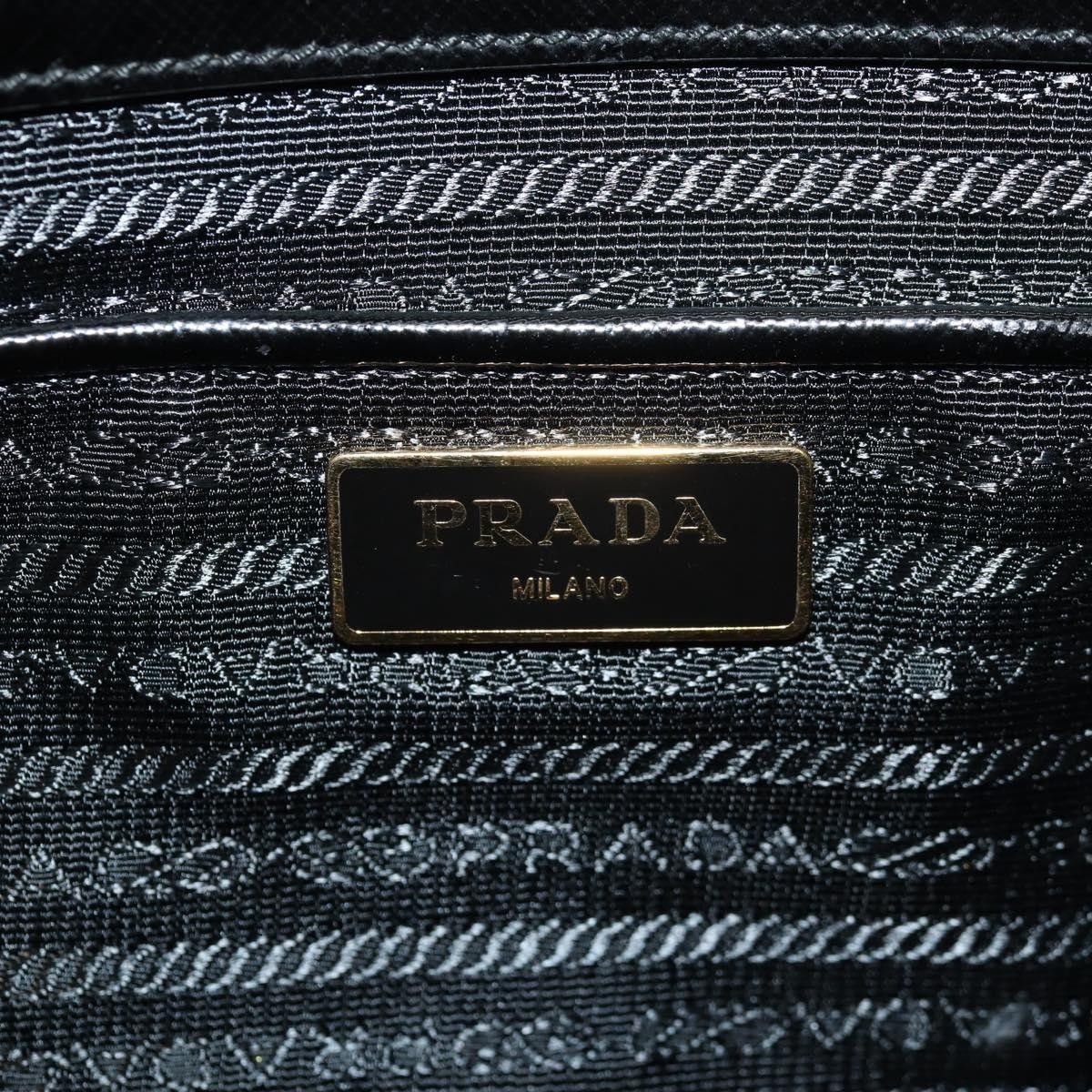 Prada Prada Double Zip Lux Tote Vernice Saffiano Leather Size ONE SIZE - 6 Thumbnail