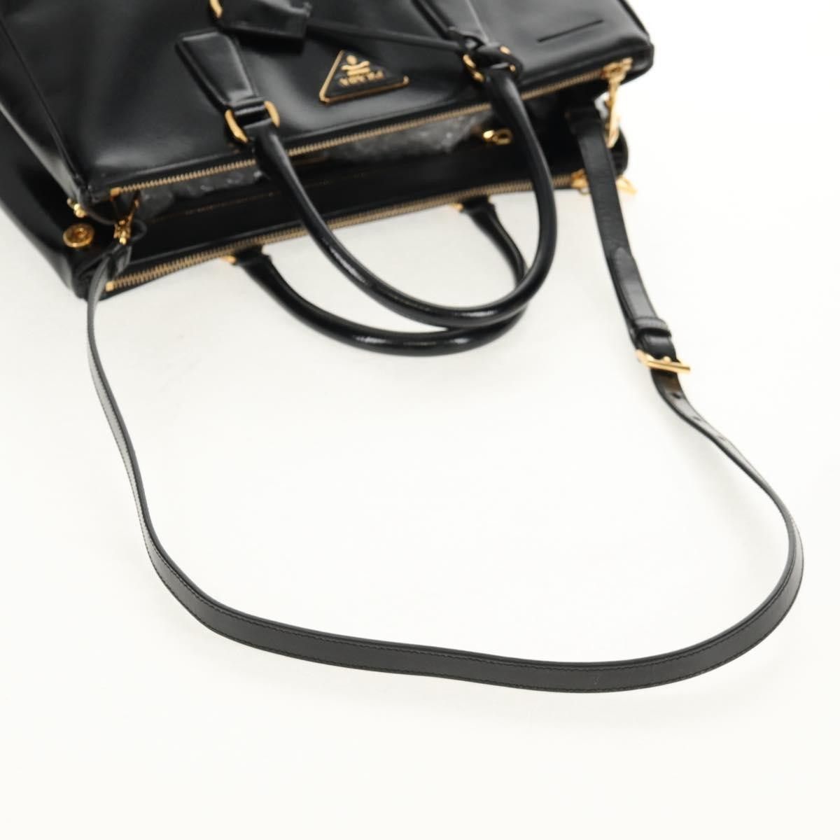 Prada Prada Double Zip Lux Tote Vernice Saffiano Leather Size ONE SIZE - 8 Thumbnail