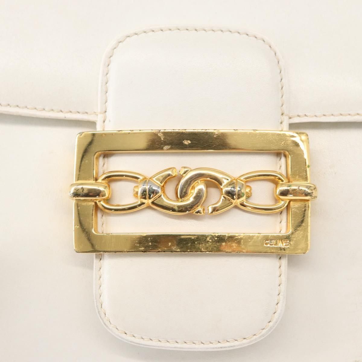 Celine Celine Vintage Shoulder Bag Leather Size ONE SIZE - 13 Thumbnail