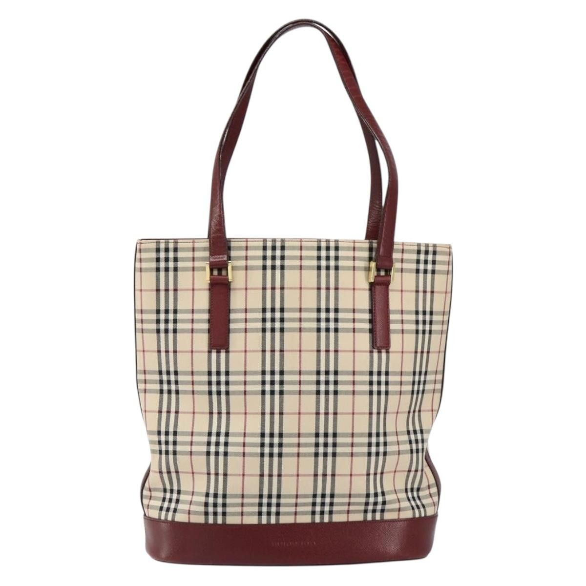 Burberry Burberry Nova Check Tote canvas check pattern Size ONE SIZE - 18 Thumbnail