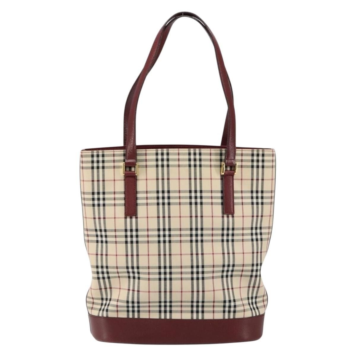 Burberry Burberry Nova Check Tote canvas check pattern Size ONE SIZE - 2 Thumbnail