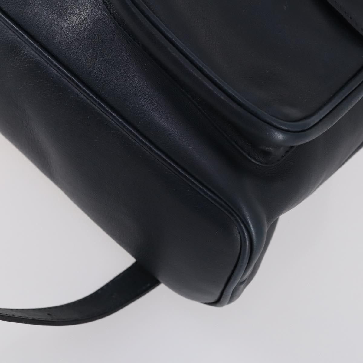 Gucci Gucci Vintage Bamboo Backpack Leather Size ONE SIZE - 9 Thumbnail