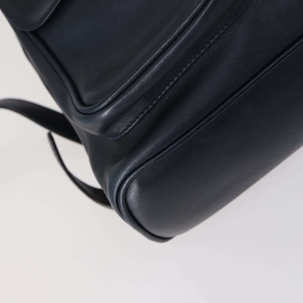 Gucci Gucci Vintage Bamboo Backpack Leather Size ONE SIZE - 10 Thumbnail