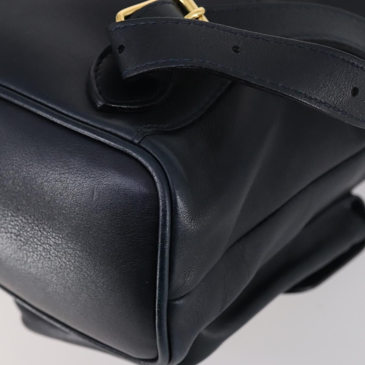 Gucci Gucci Vintage Bamboo Backpack Leather Size ONE SIZE - 11 Thumbnail