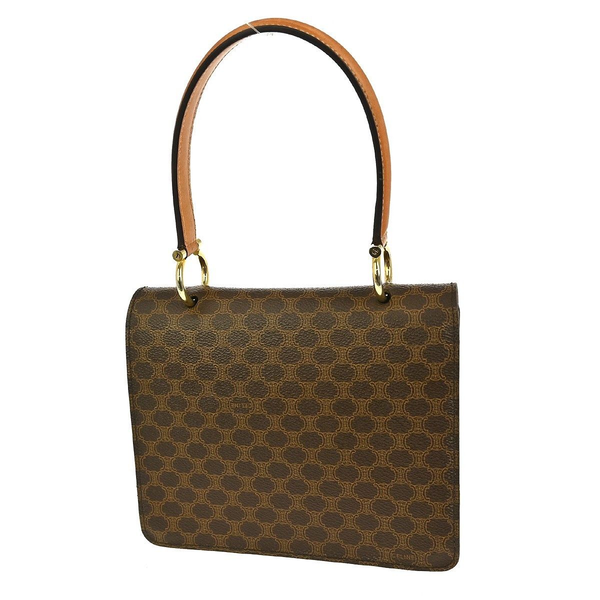 Celine Celine Vintage Macadam Handbag Canvas Size ONE SIZE - 2 Thumbnail