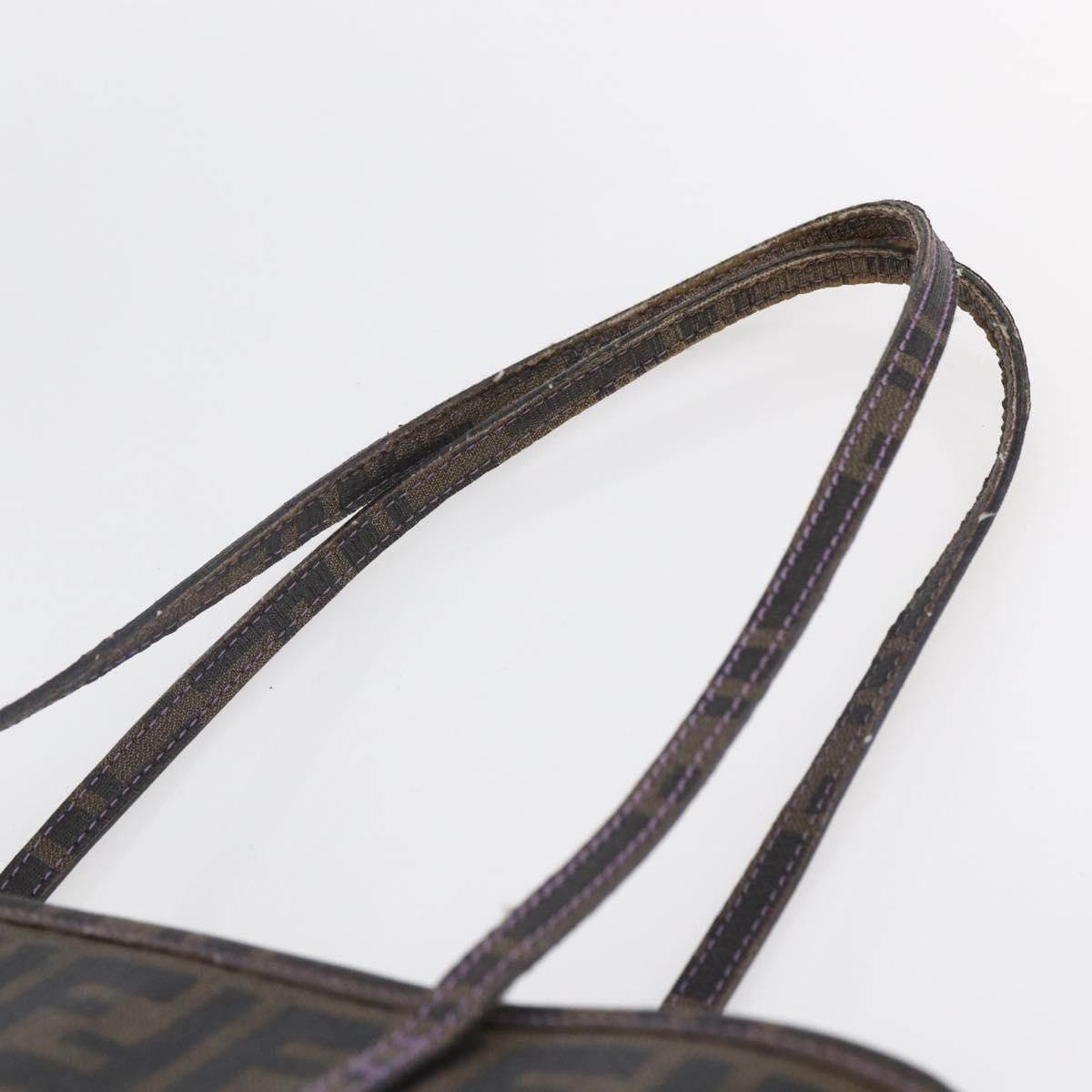 Fendi Fendi Compartment Shopping Tote Zucca Coated Canvas Size ONE SIZE - 13 Thumbnail