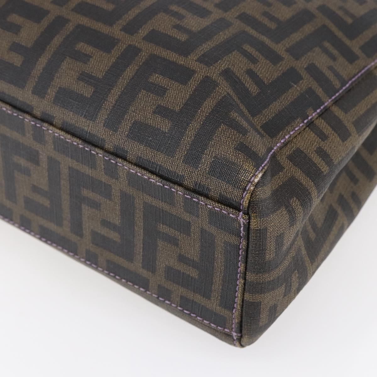 Fendi Fendi Compartment Shopping Tote Zucca Coated Canvas Size ONE SIZE - 11 Thumbnail