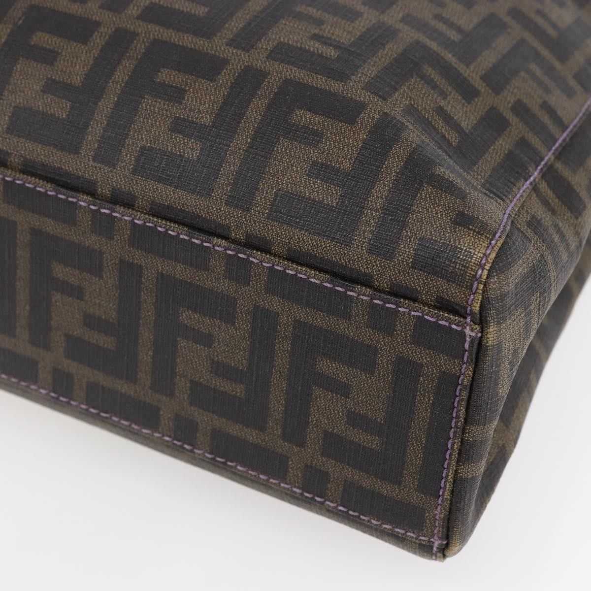 Fendi Fendi Compartment Shopping Tote Zucca Coated Canvas Size ONE SIZE - 9 Thumbnail